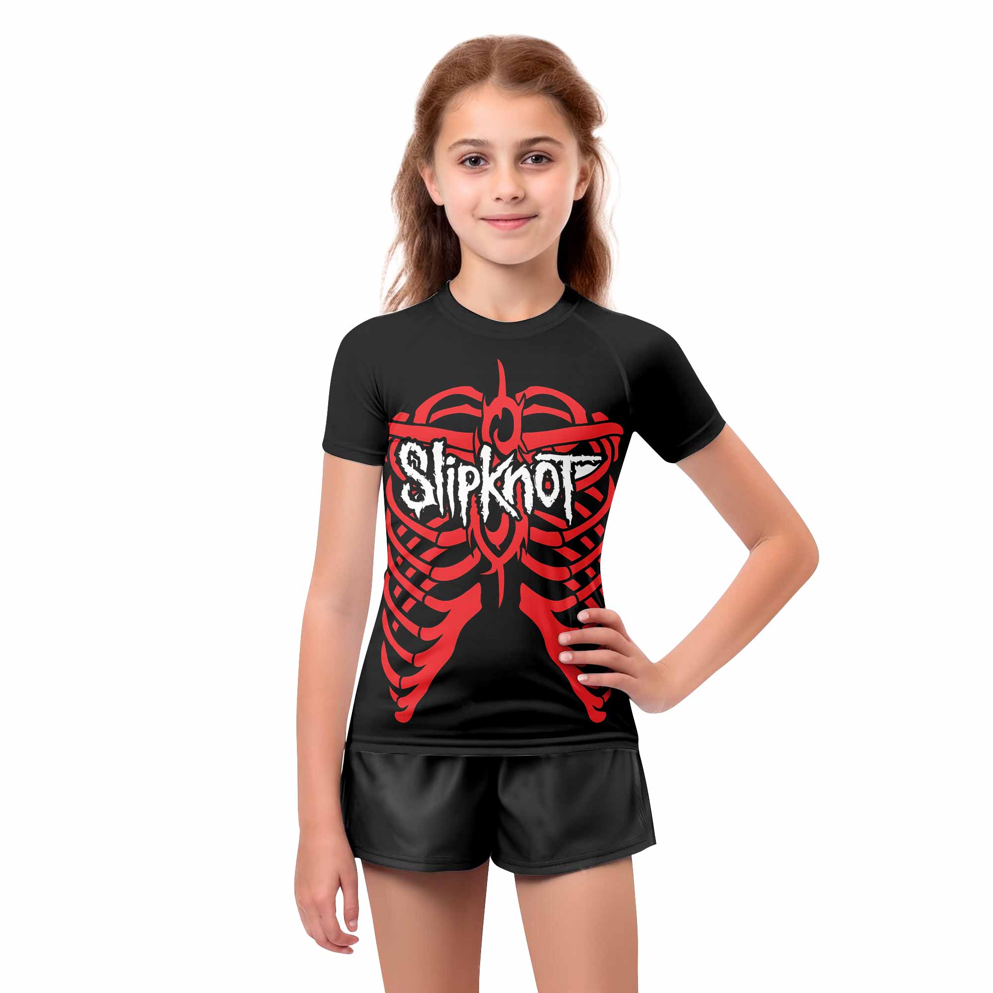 Slipknot Blood Ribcage Kids Rash Guard