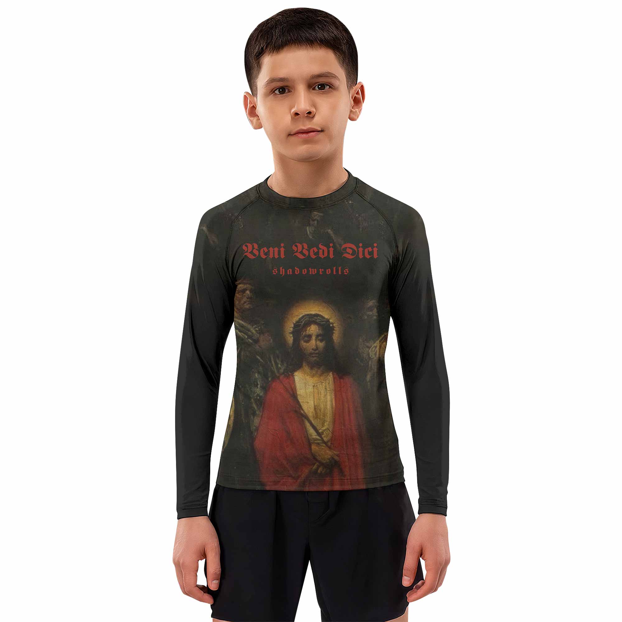 Crimson Messiah Kids Rash Guard