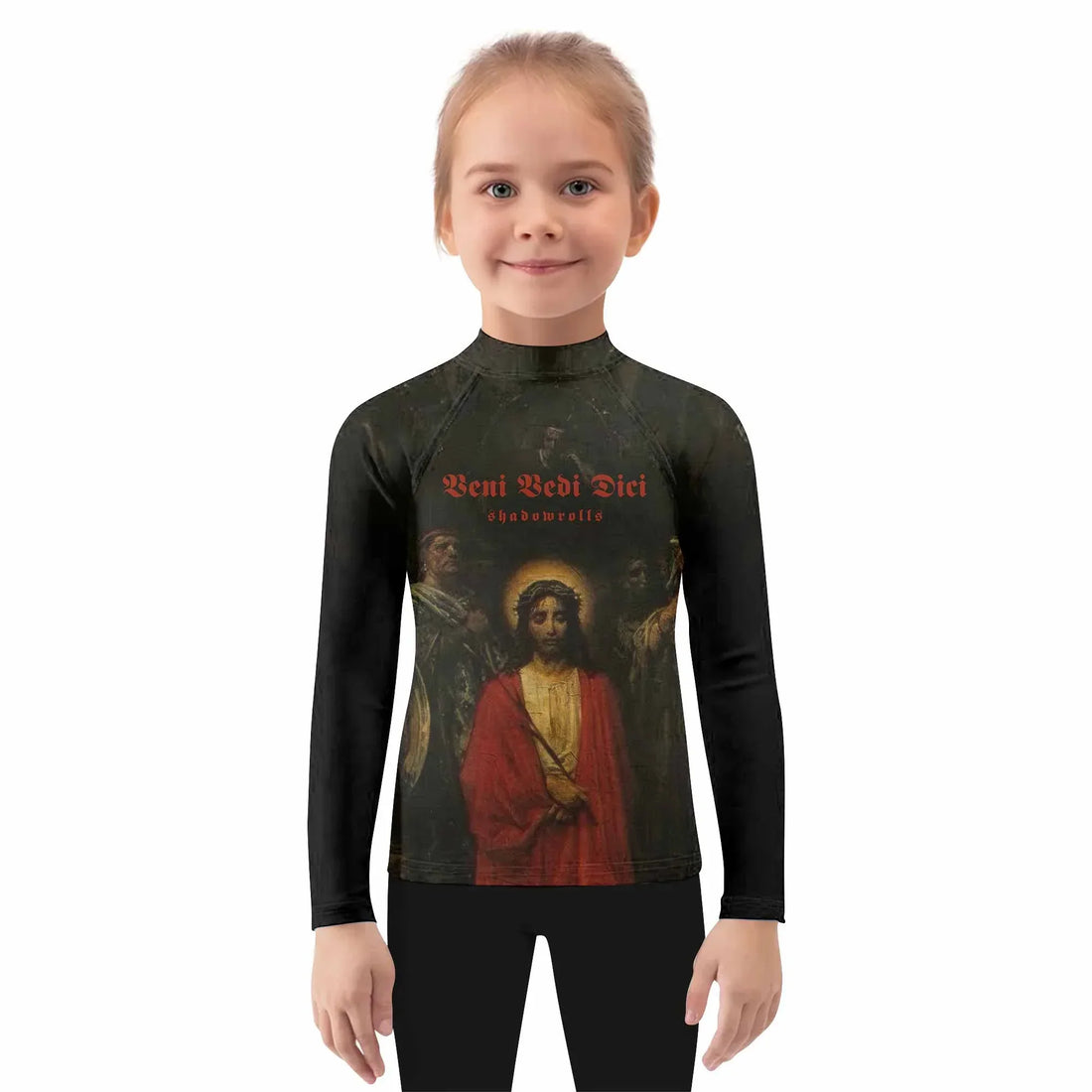 Crimson Messiah Kids Rash Guard