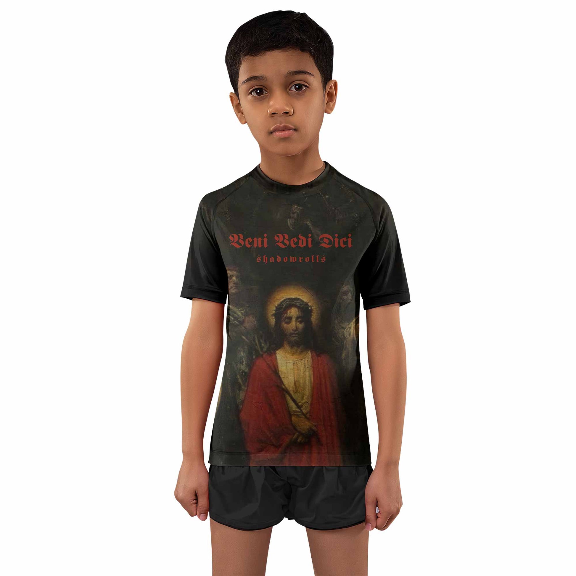 Crimson Messiah Kids Rash Guard