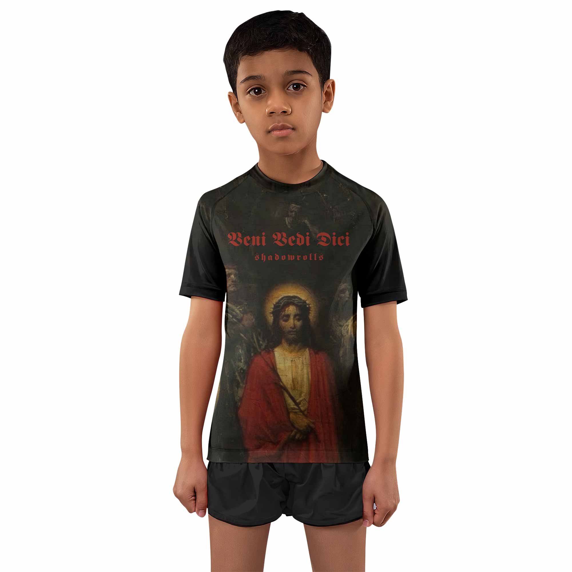 Crimson Messiah Kids Rash Guard
