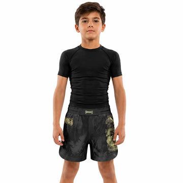 Dark Rider Kids Grappling Shorts - lifestyle