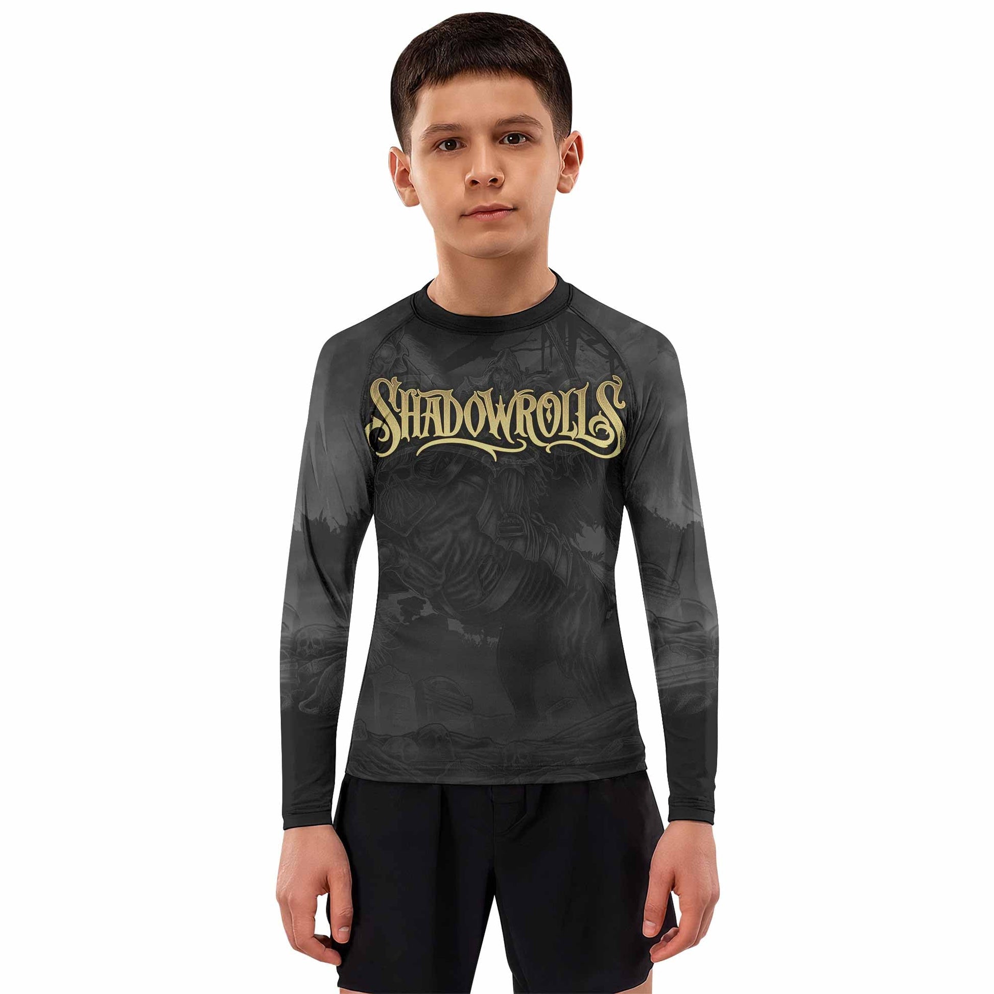 Dark Rider Kids Rash Guard