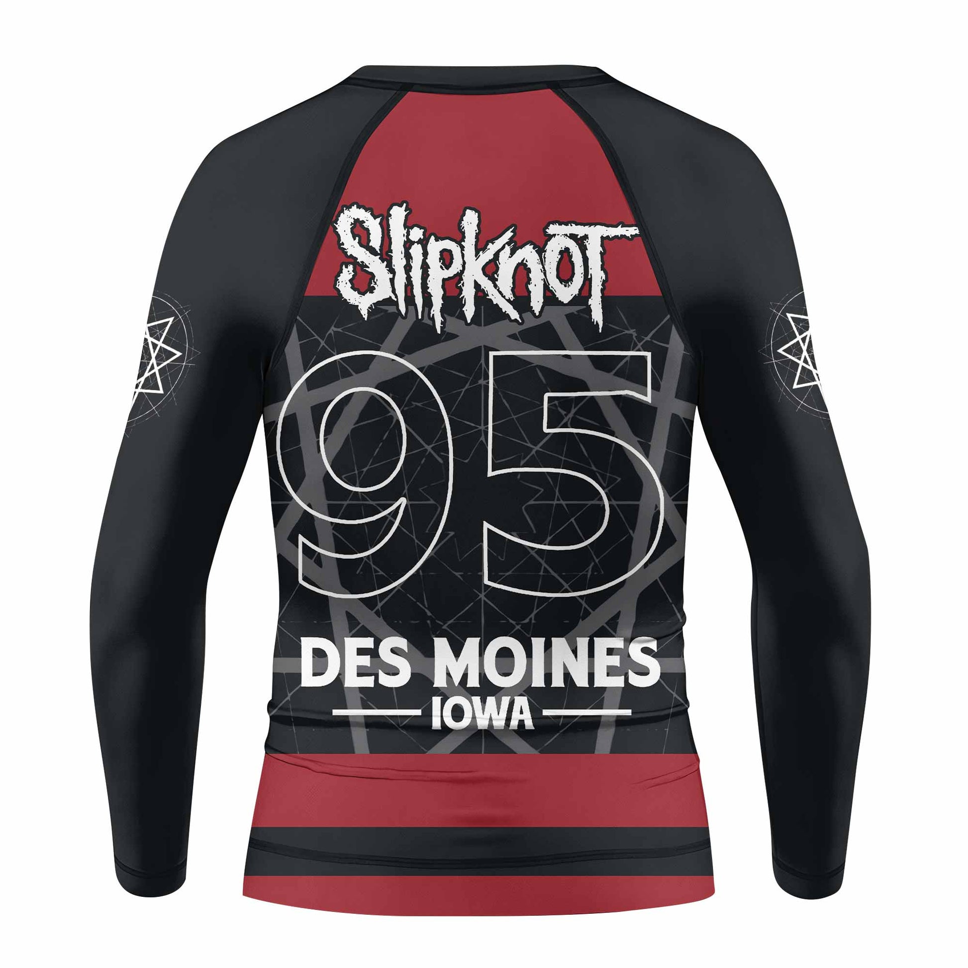 Slipknot Des Moines 95 Kids Rash Guard