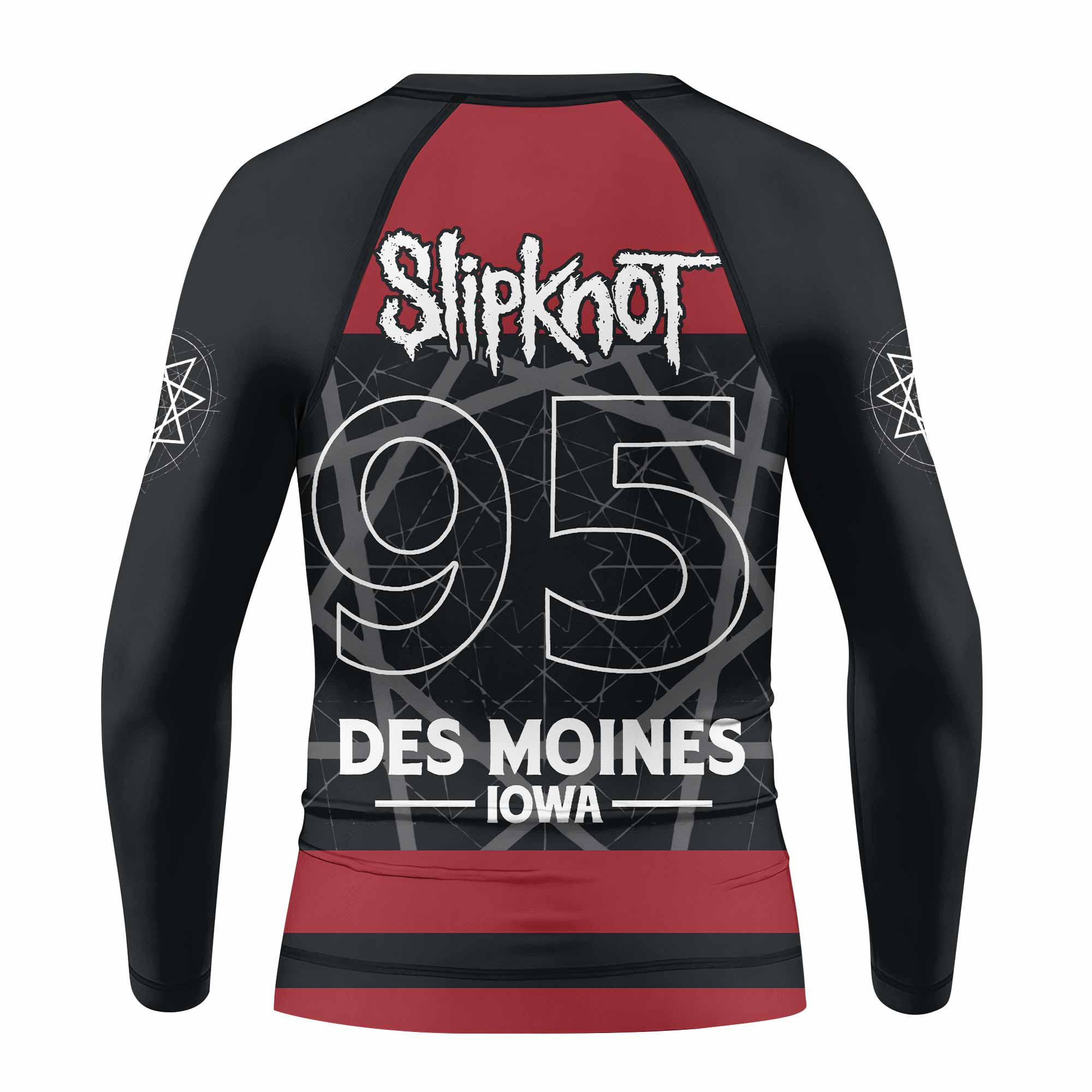 Slipknot Des Moines 95 Kids Rash Guard