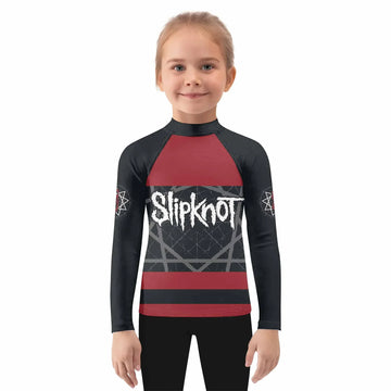 Slipknot Des Moines 95 Kids Rash Guard