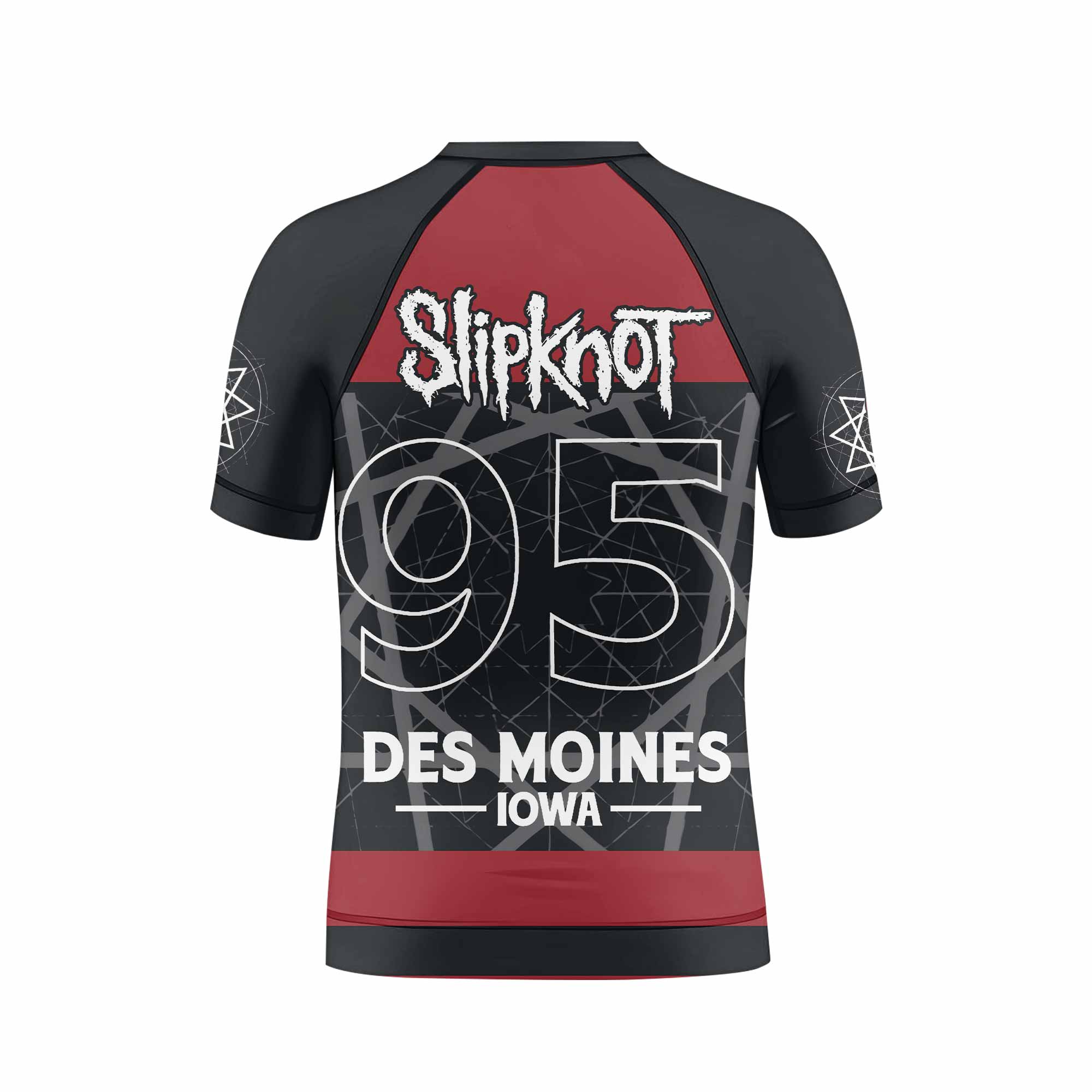 Slipknot Des Moines 95 Kids Rash Guard