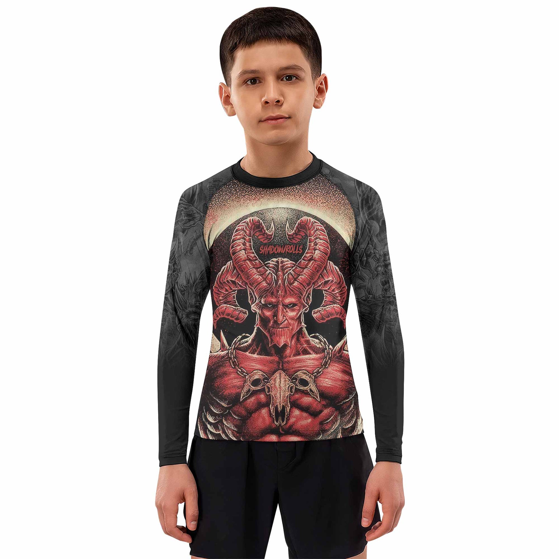 Lord of Hell Kids Rash Guard