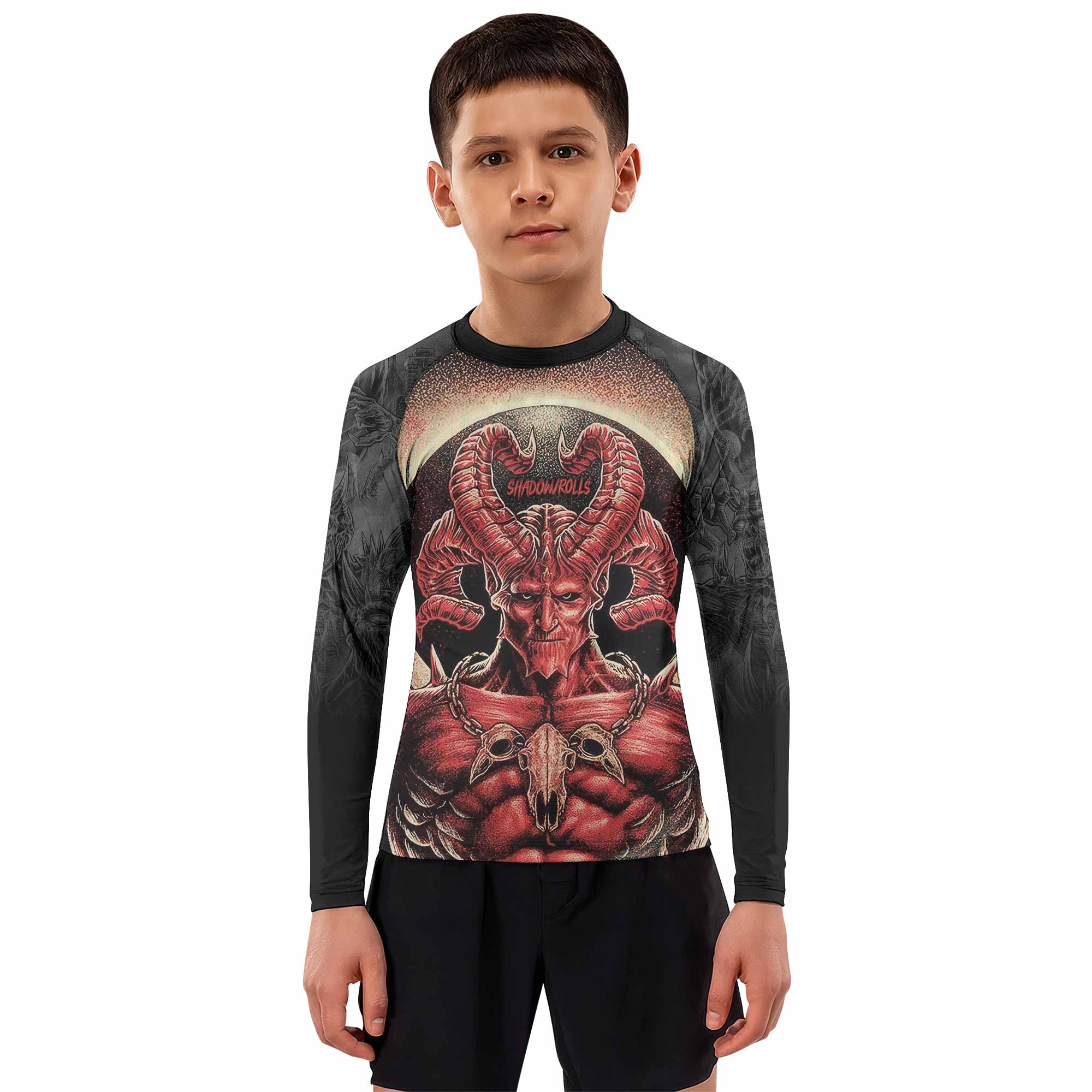 Lord of Hell Kids Rash Guard