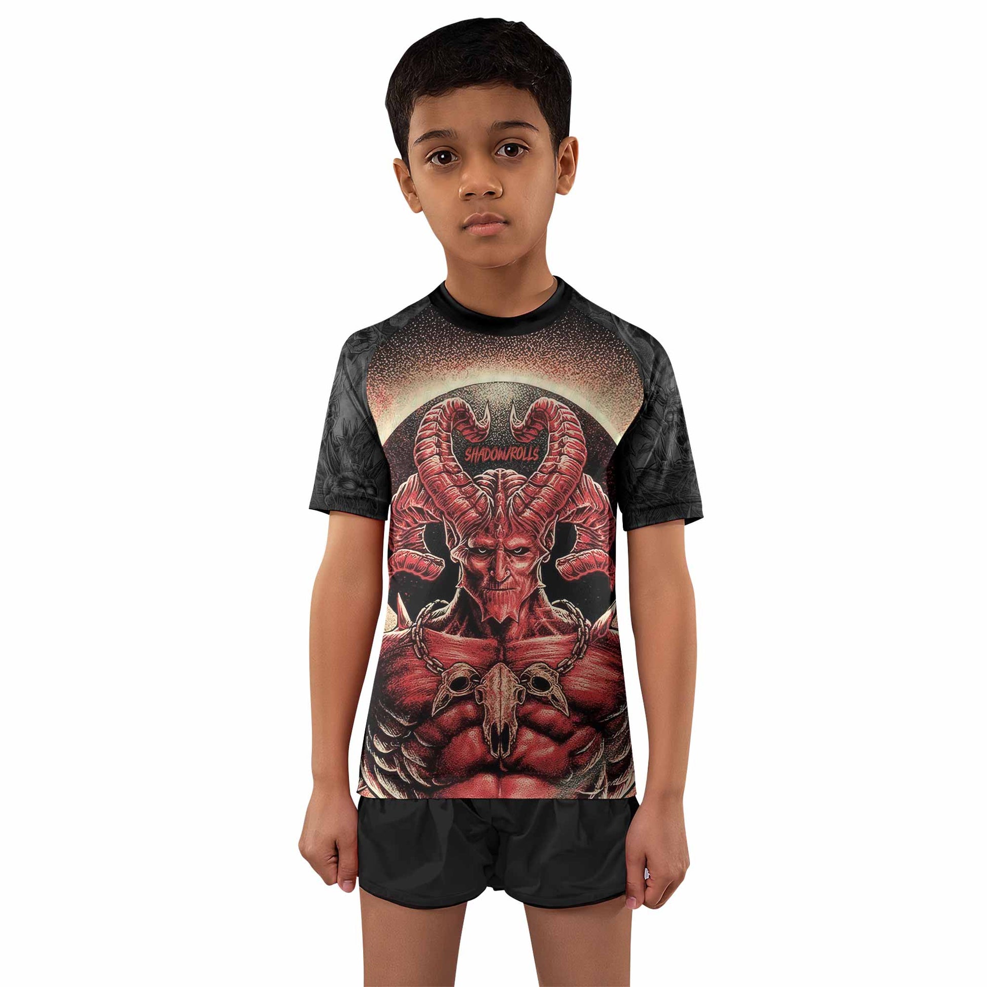 Lord of Hell Kids Rash Guard