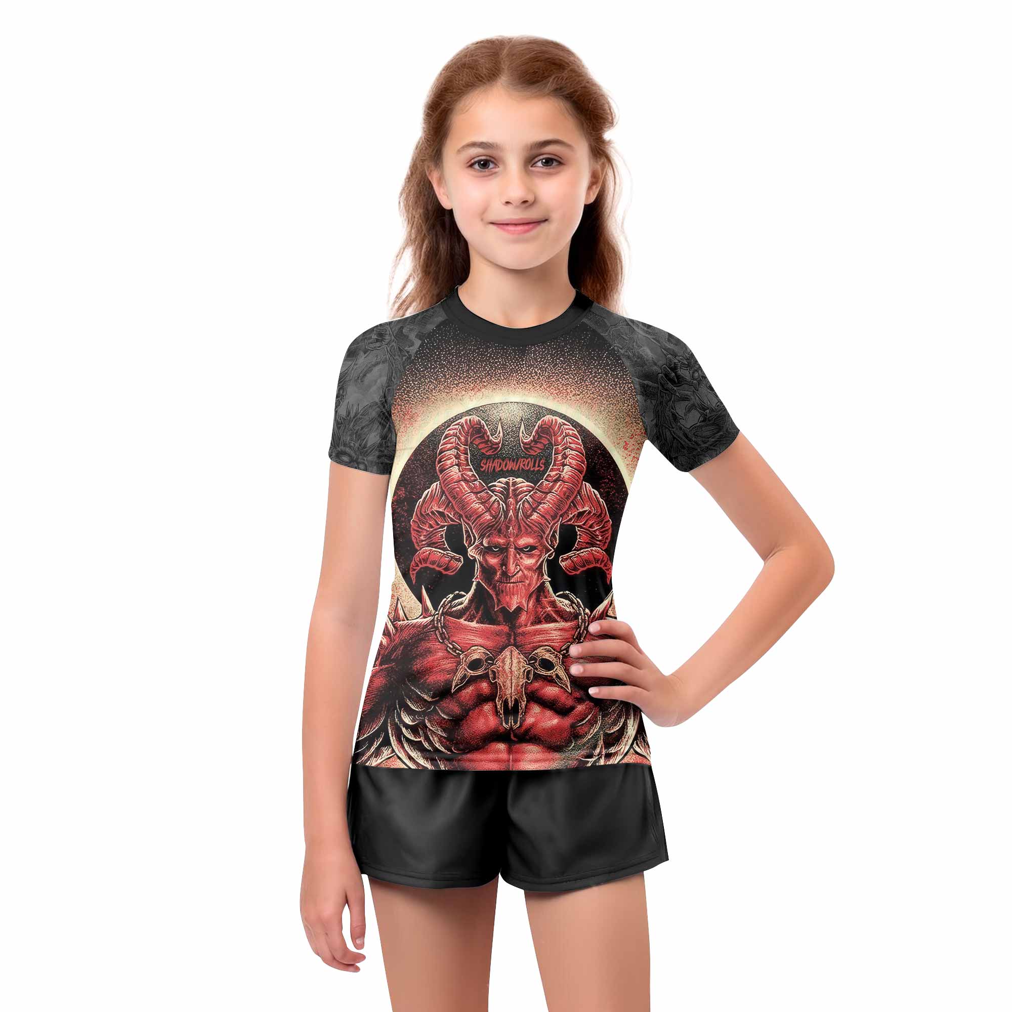 Lord of Hell Kids Rash Guard
