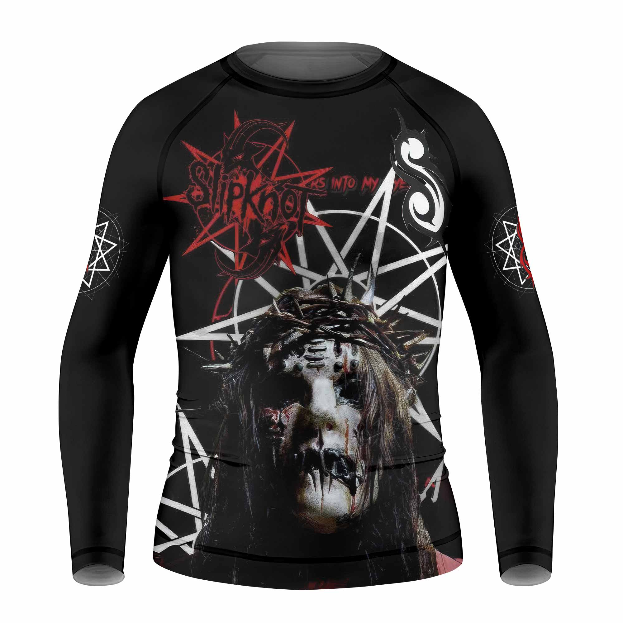 Slipknot Masked Chaos Kids Rash Guard