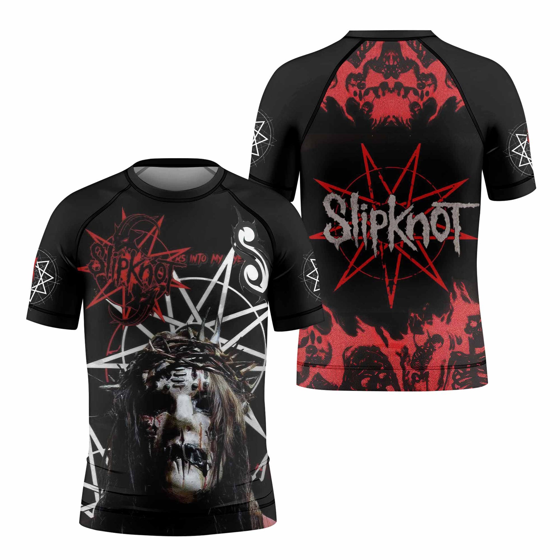 Slipknot Masked Chaos Kids Rash Guard