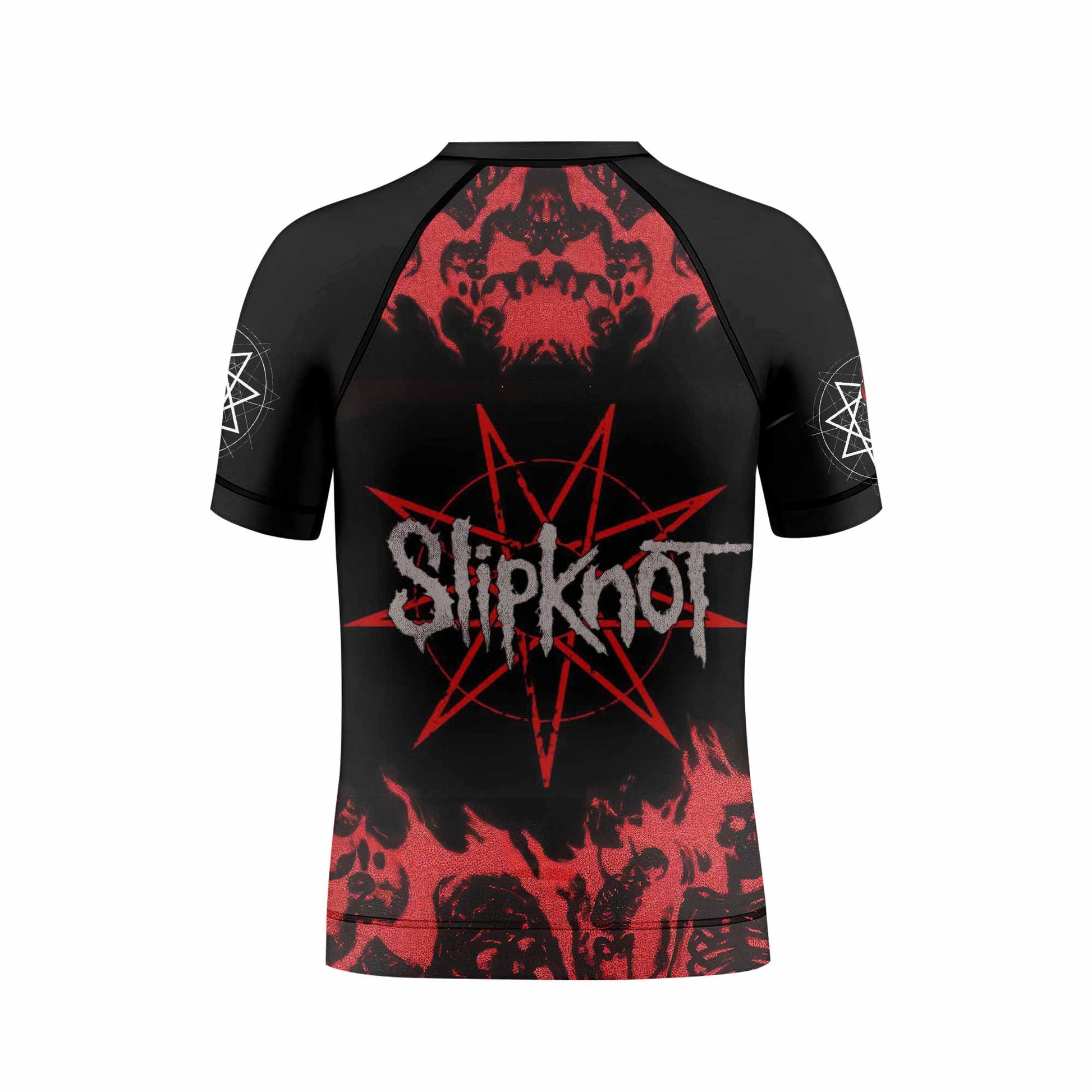 Slipknot Masked Chaos Kids Rash Guard