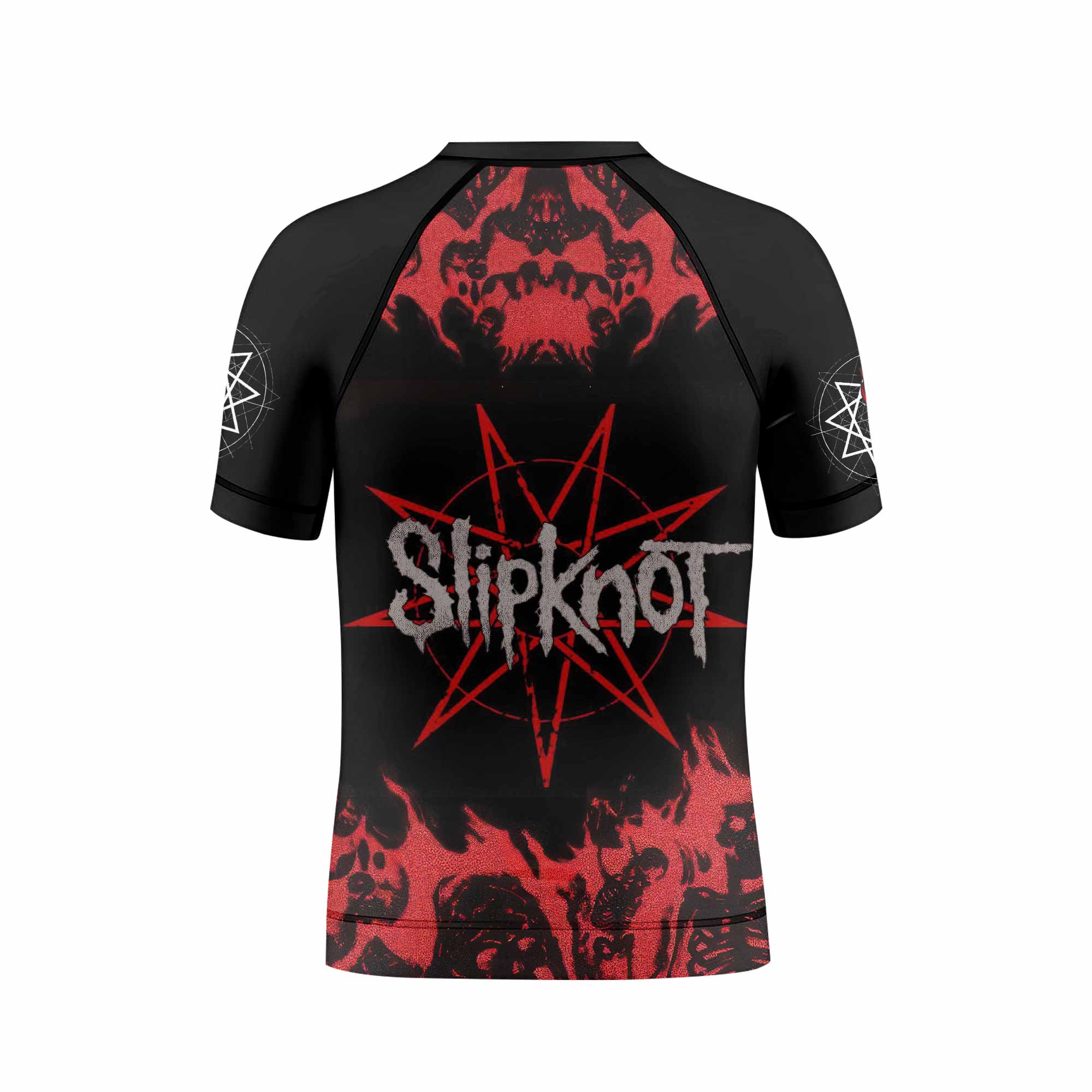 Slipknot Masked Chaos Kids Rash Guard