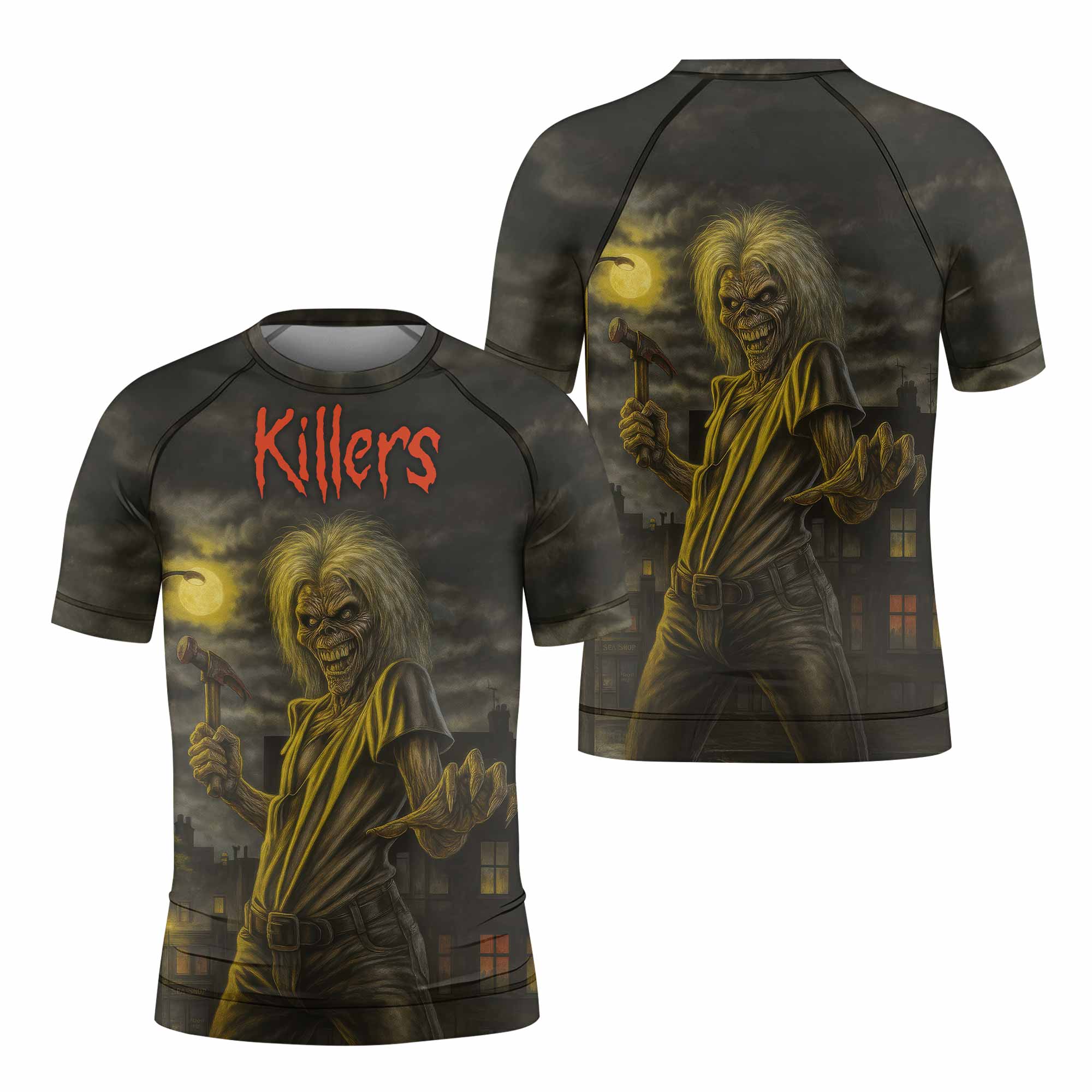 Iron Maiden Midnight Slayer Kids Rash Guard