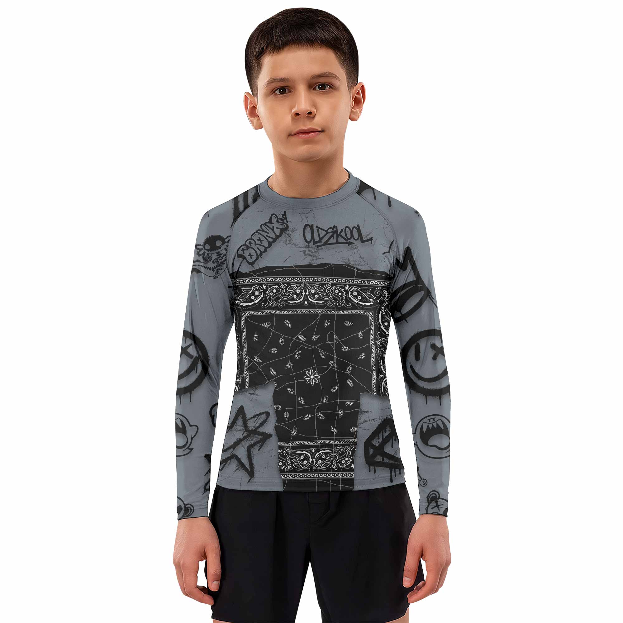Oni Graffiti Kids Rash Guard