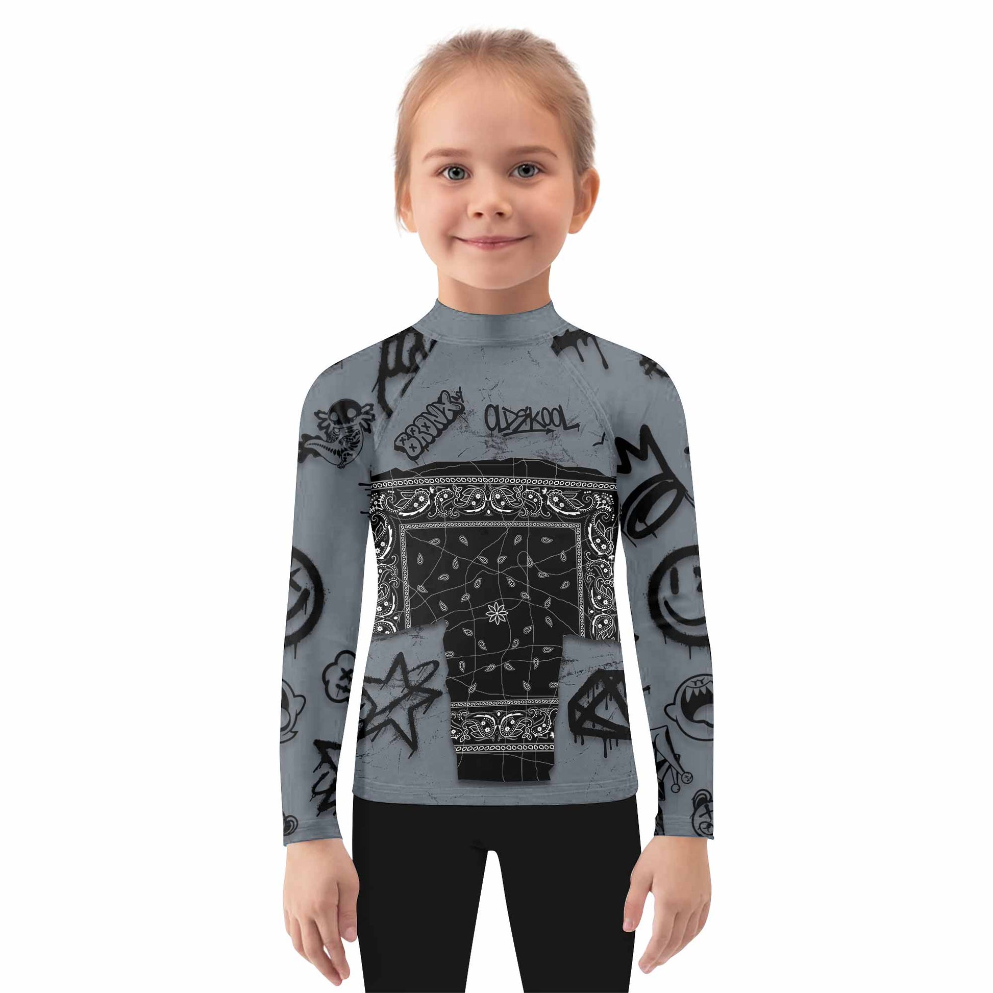 Oni Graffiti Kids Rash Guard