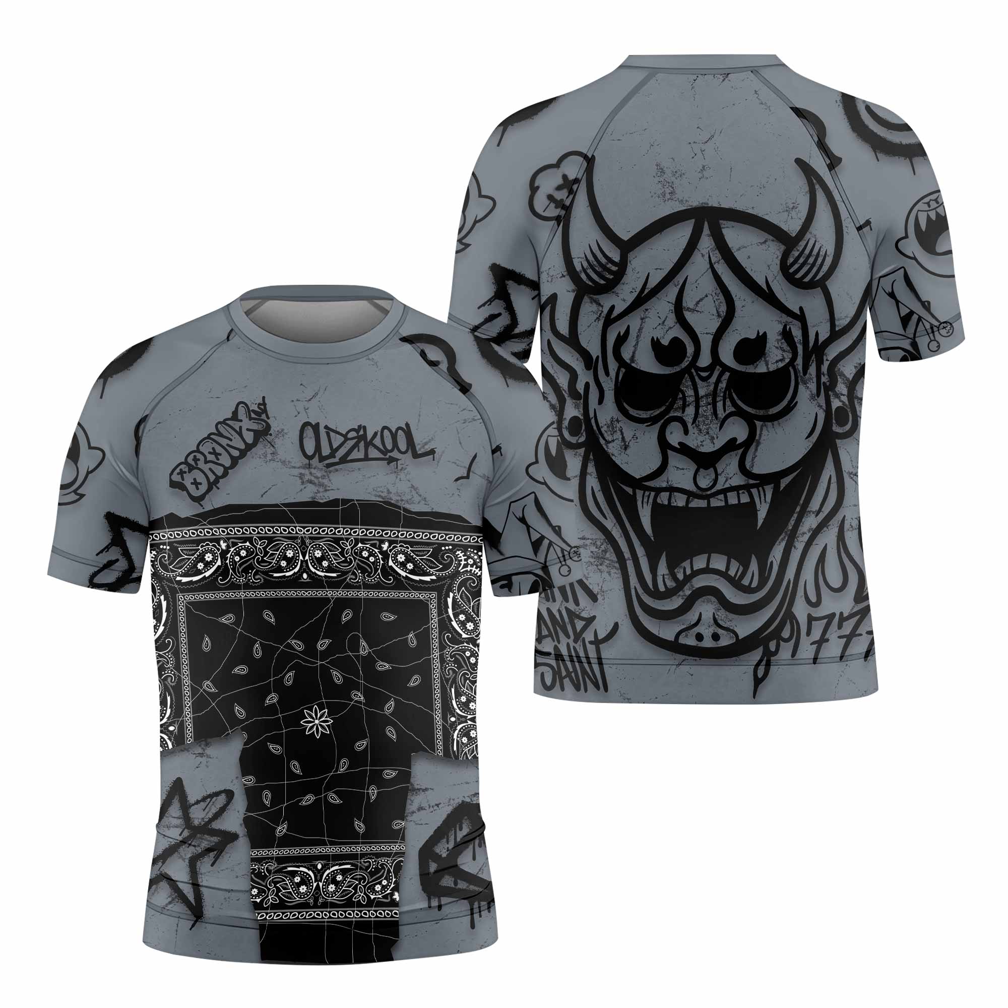 Oni Graffiti Kids Rash Guard