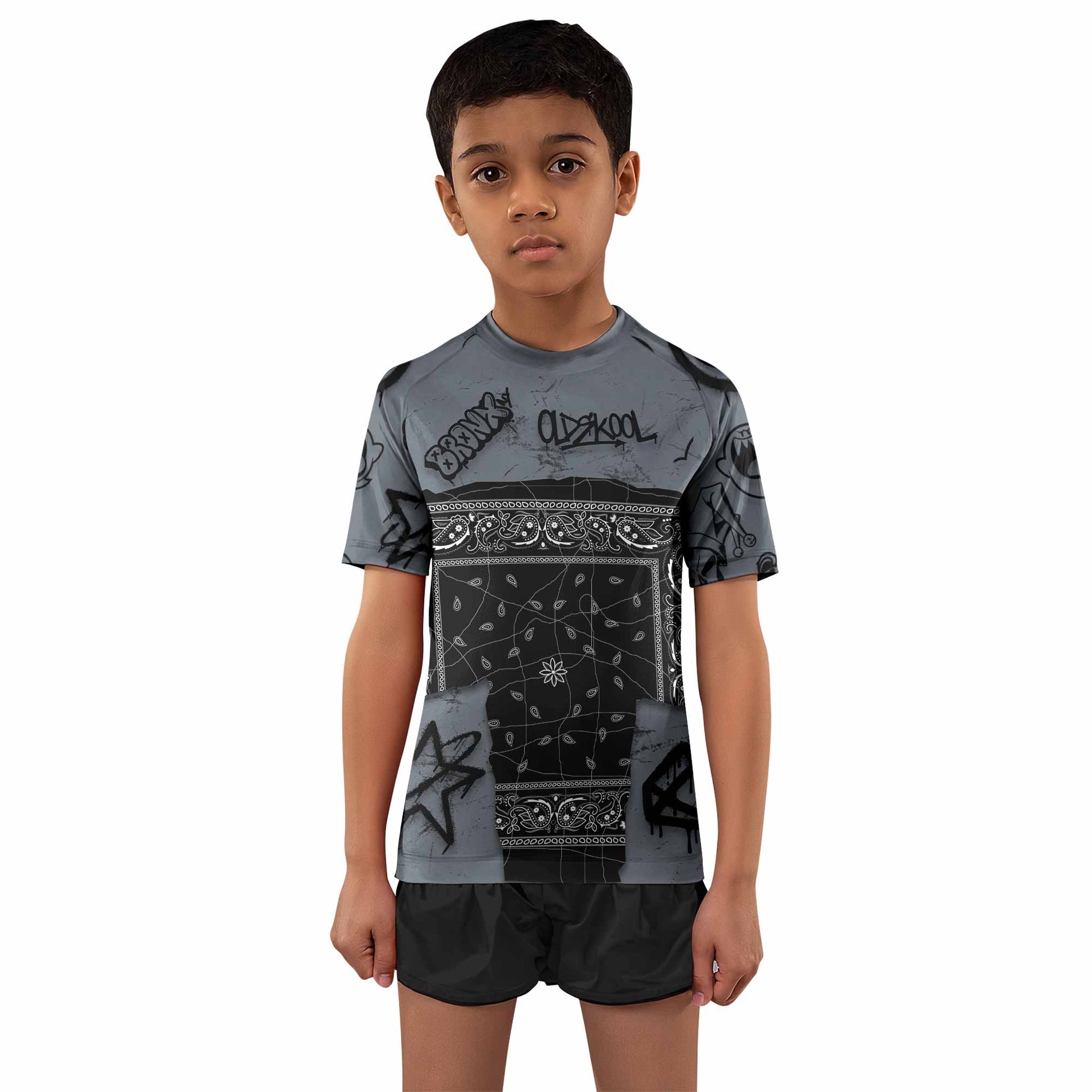 Oni Graffiti Kids Rash Guard