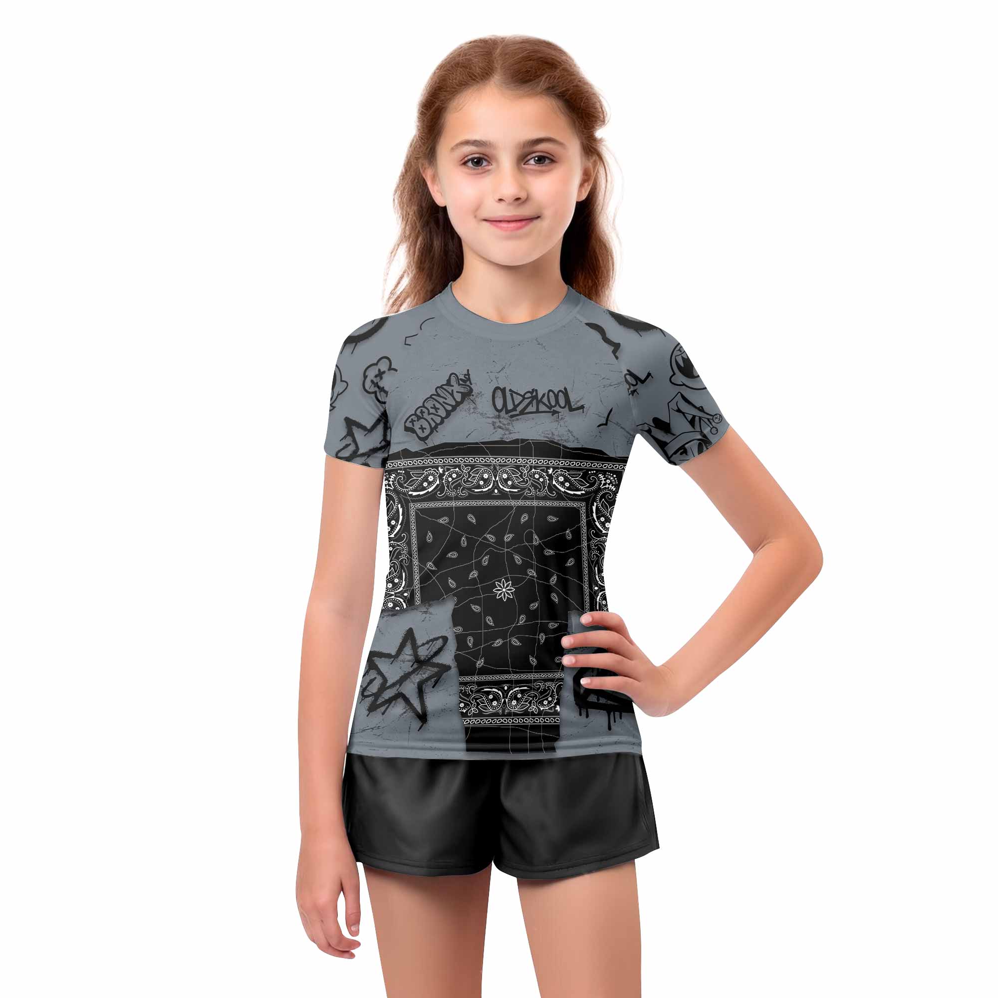 Oni Graffiti Kids Rash Guard