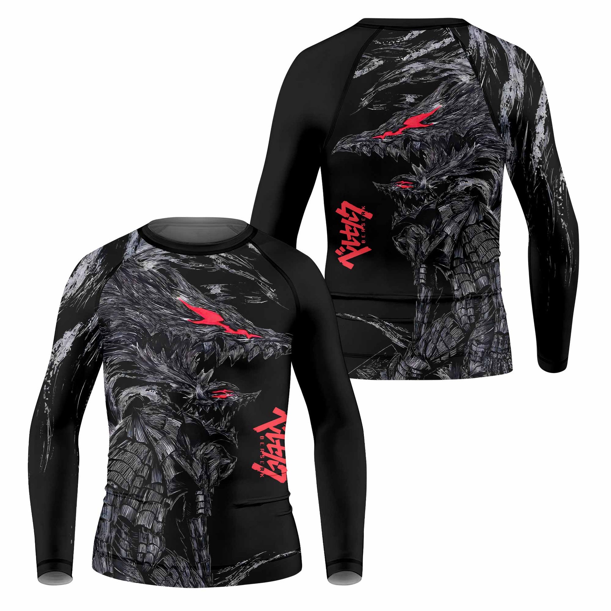 Berserk Beast of Darkness Kids Rash Guard