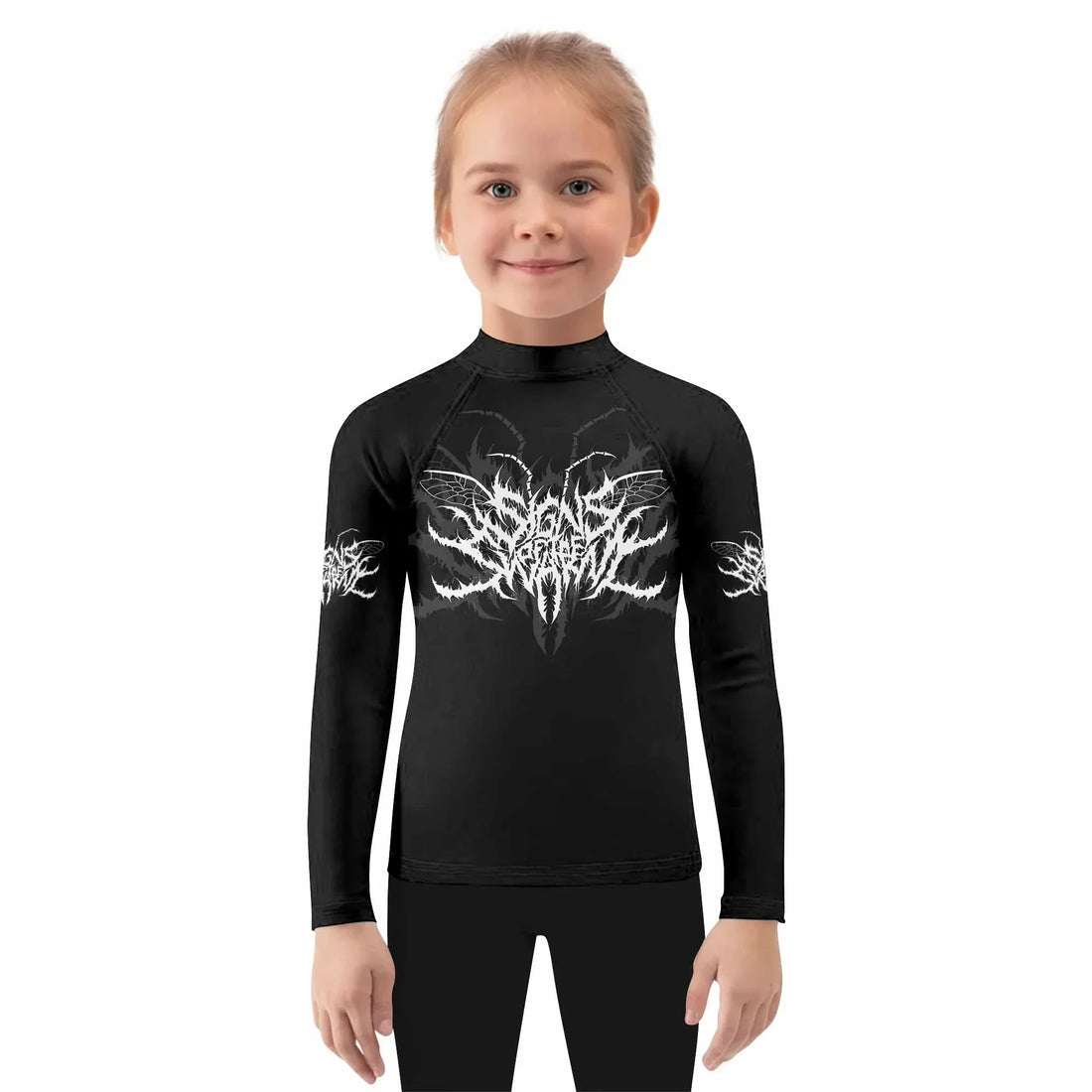Angelmaker Demon Kids Rash Guard