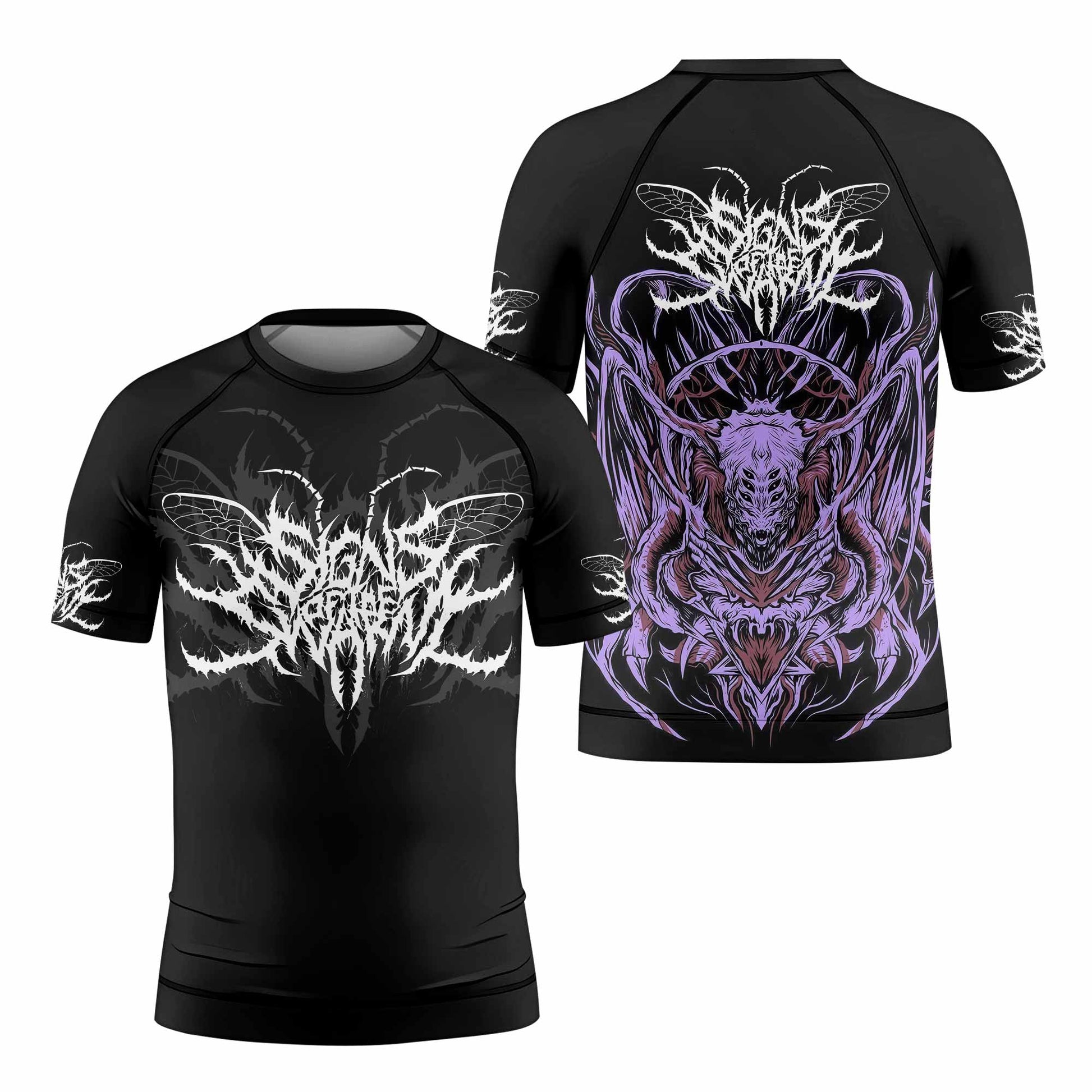 Angelmaker Demon Kids Rash Guard