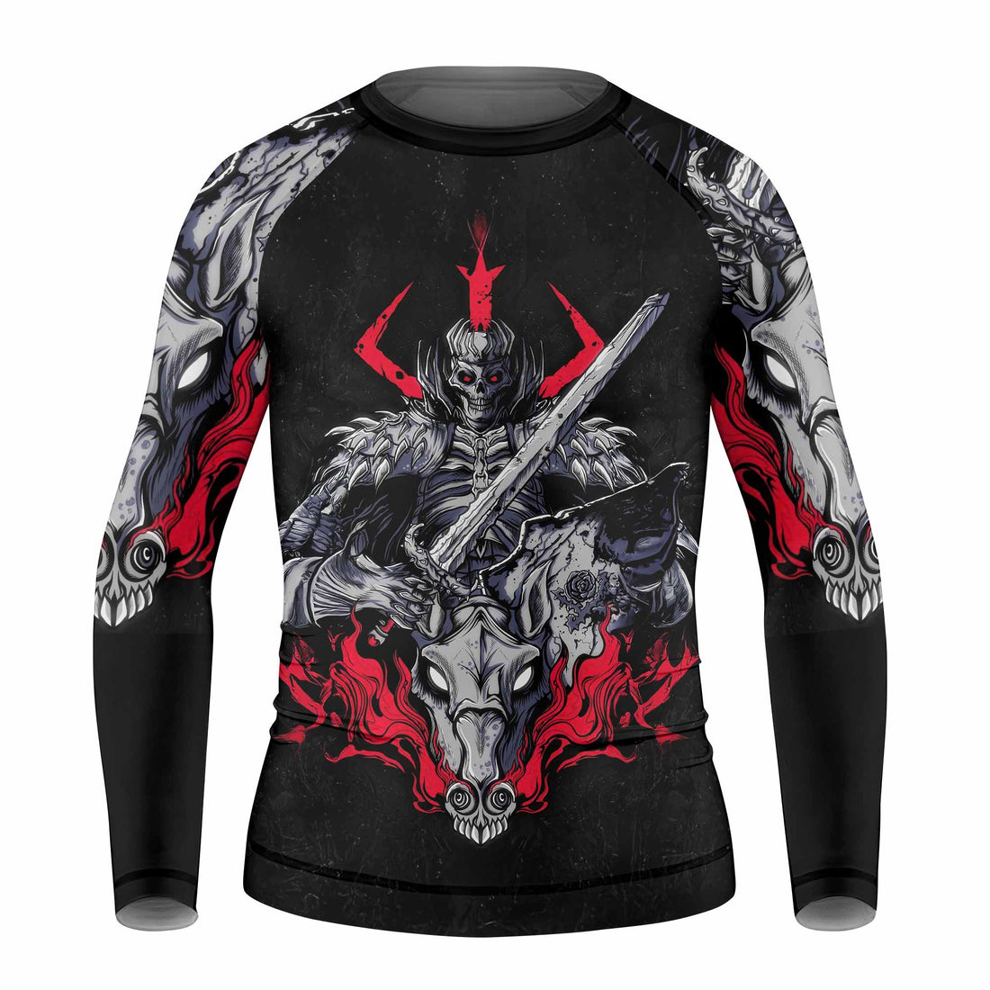 Skull Knight Berserk Kids Rash Guard