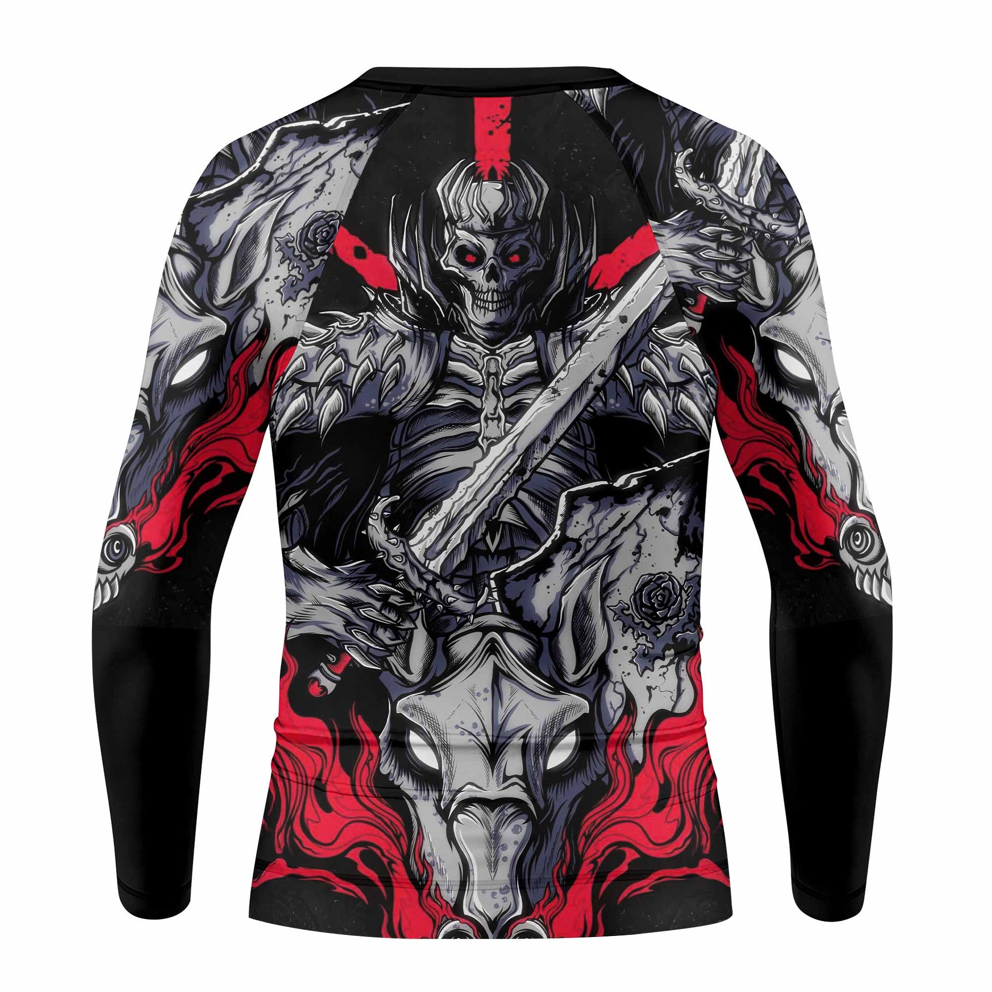 Skull Knight Berserk Kids Rash Guard