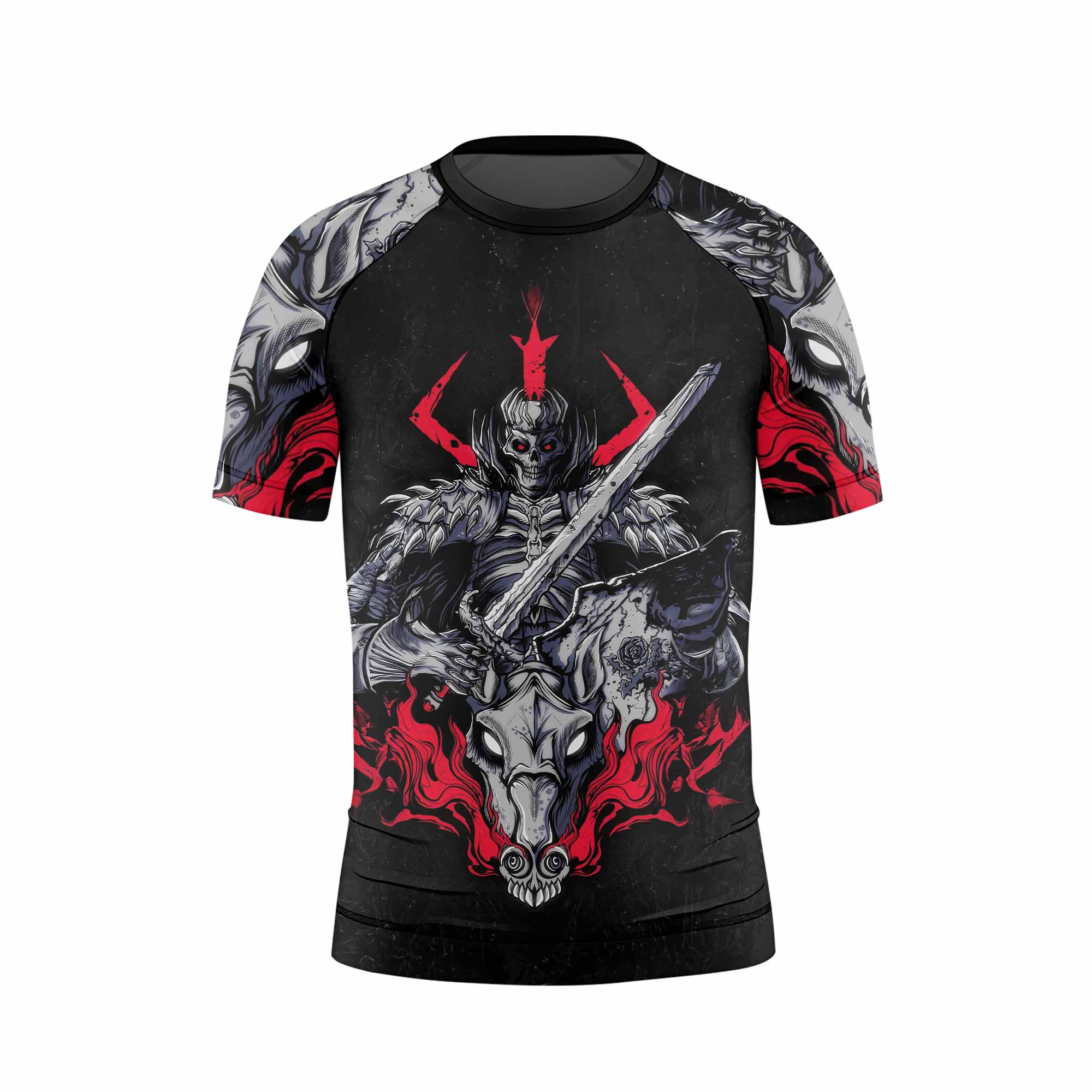 Skull Knight Berserk Kids Rash Guard