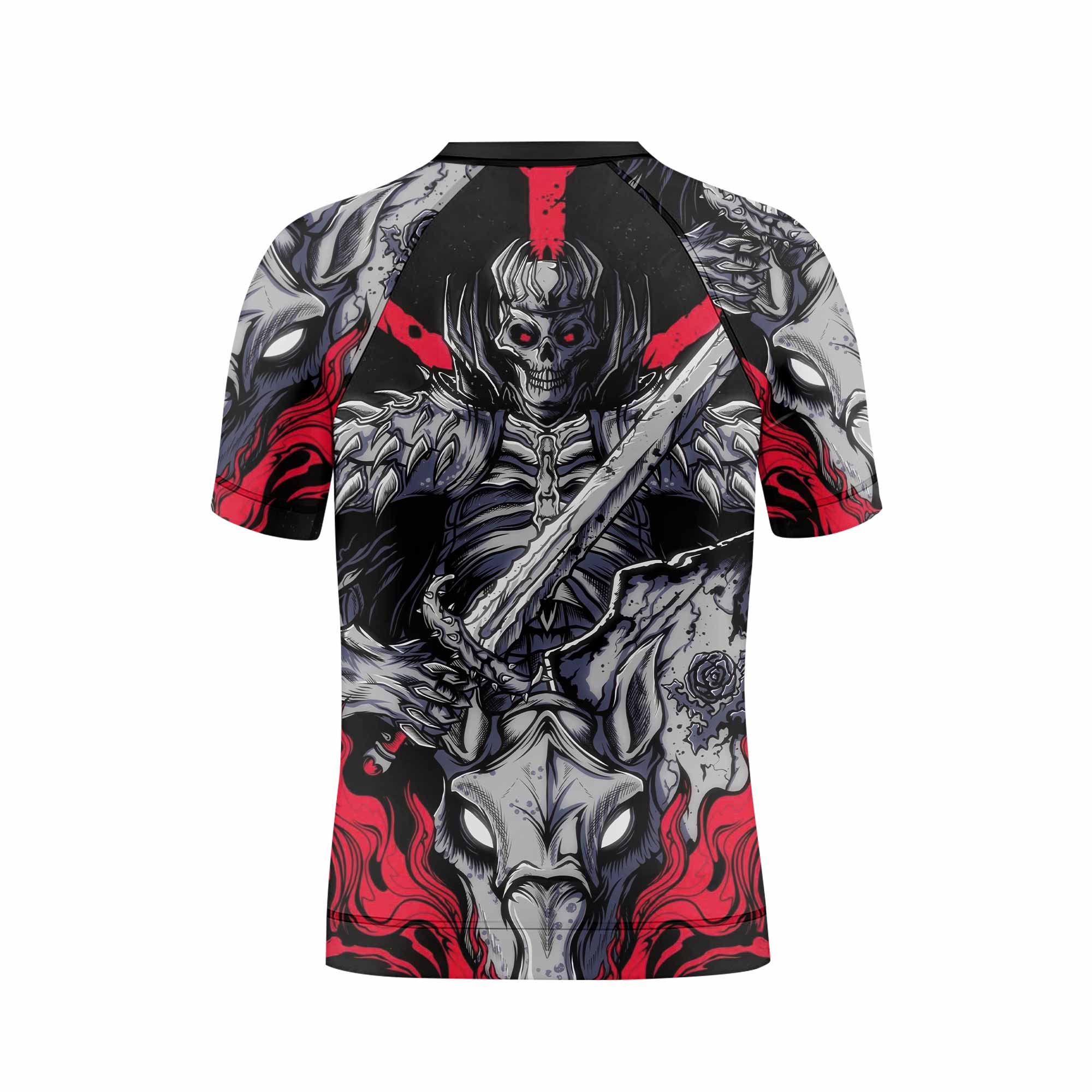 Skull Knight Berserk Kids Rash Guard