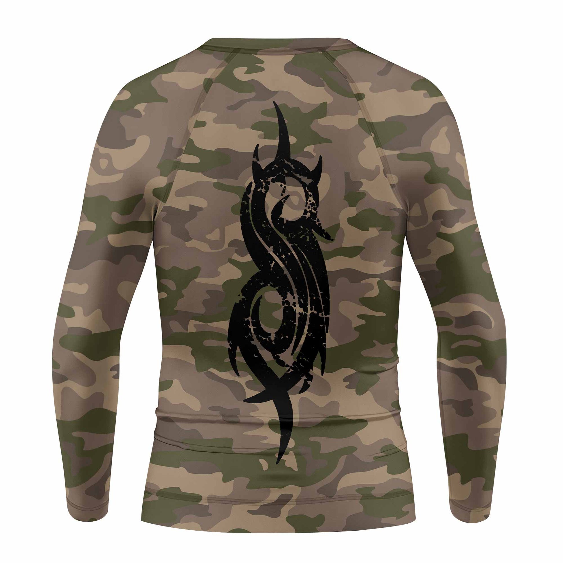Slipknot Mask Camo Kids Rash Guard