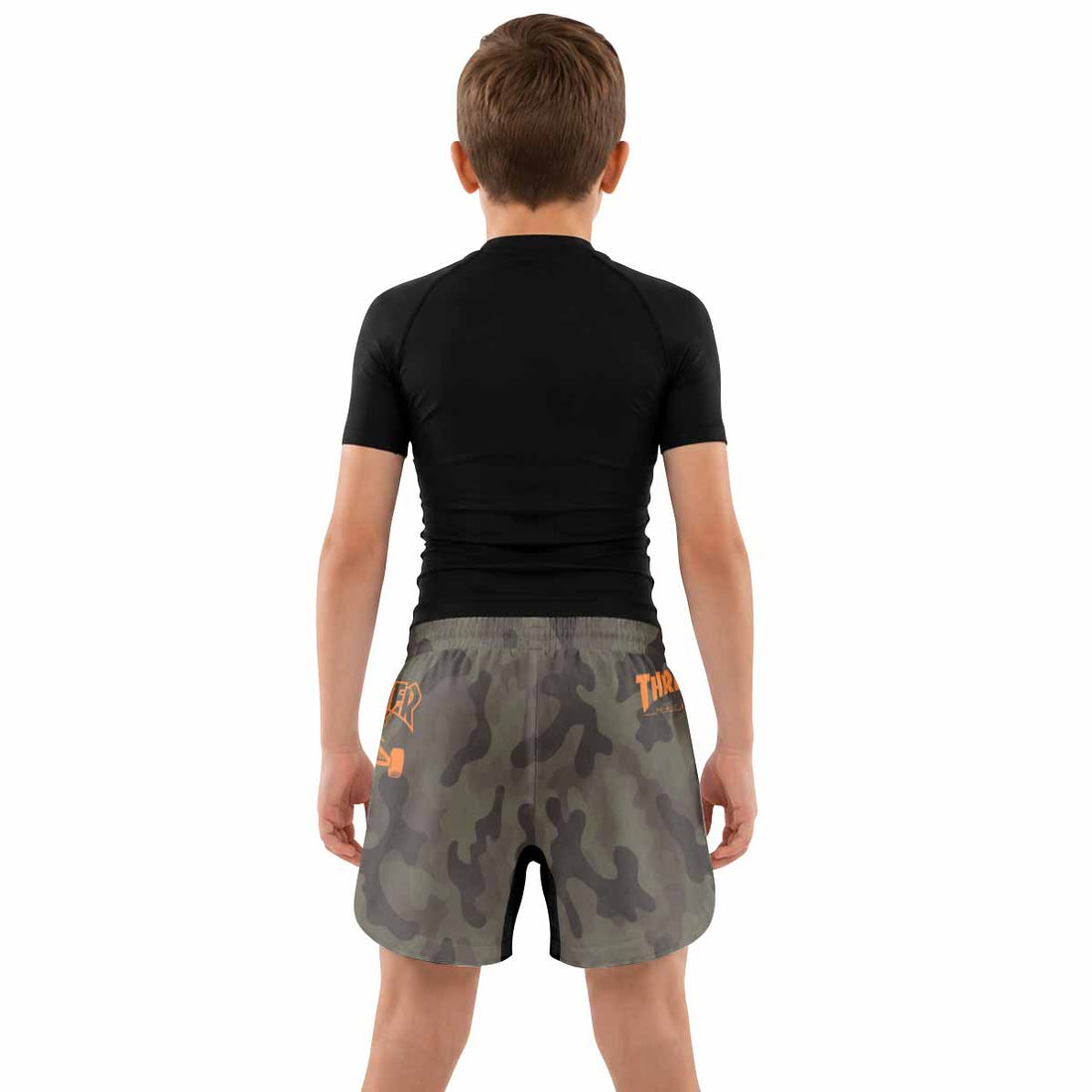 Thrasher Camo Kids Grappling Shorts