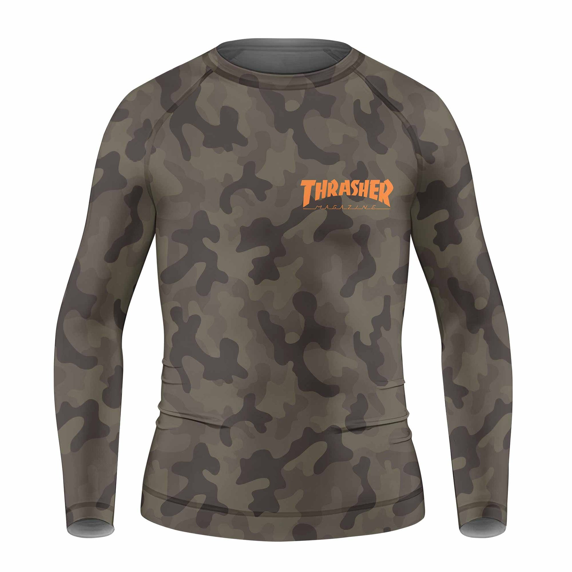 Thrasher Camo Kids Rash Guard