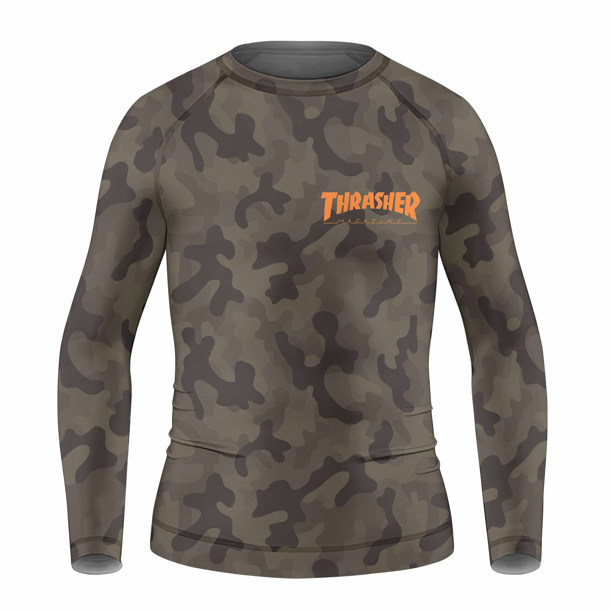 Thrasher Camo Kids Rash Guard