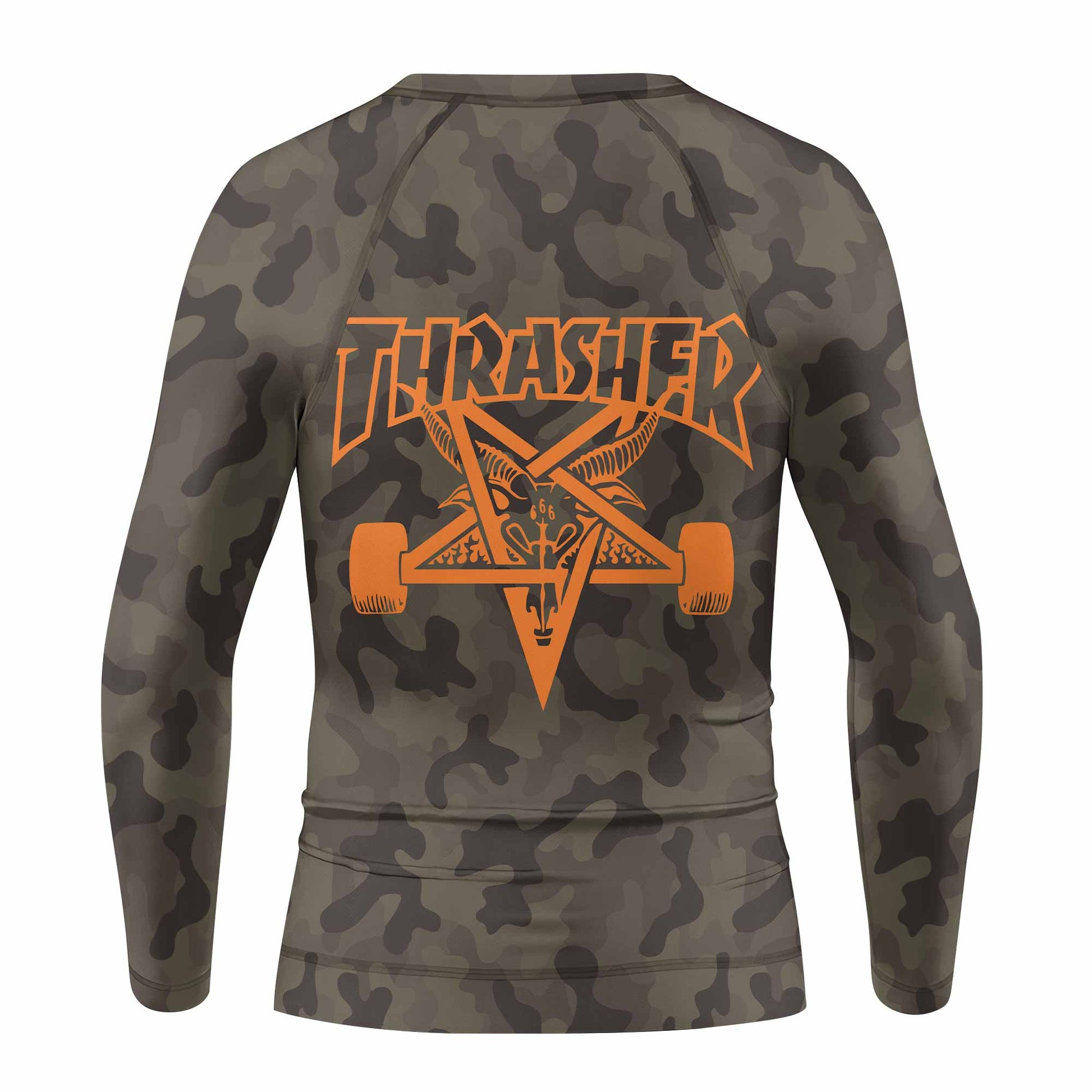 Thrasher Camo Kids Rash Guard