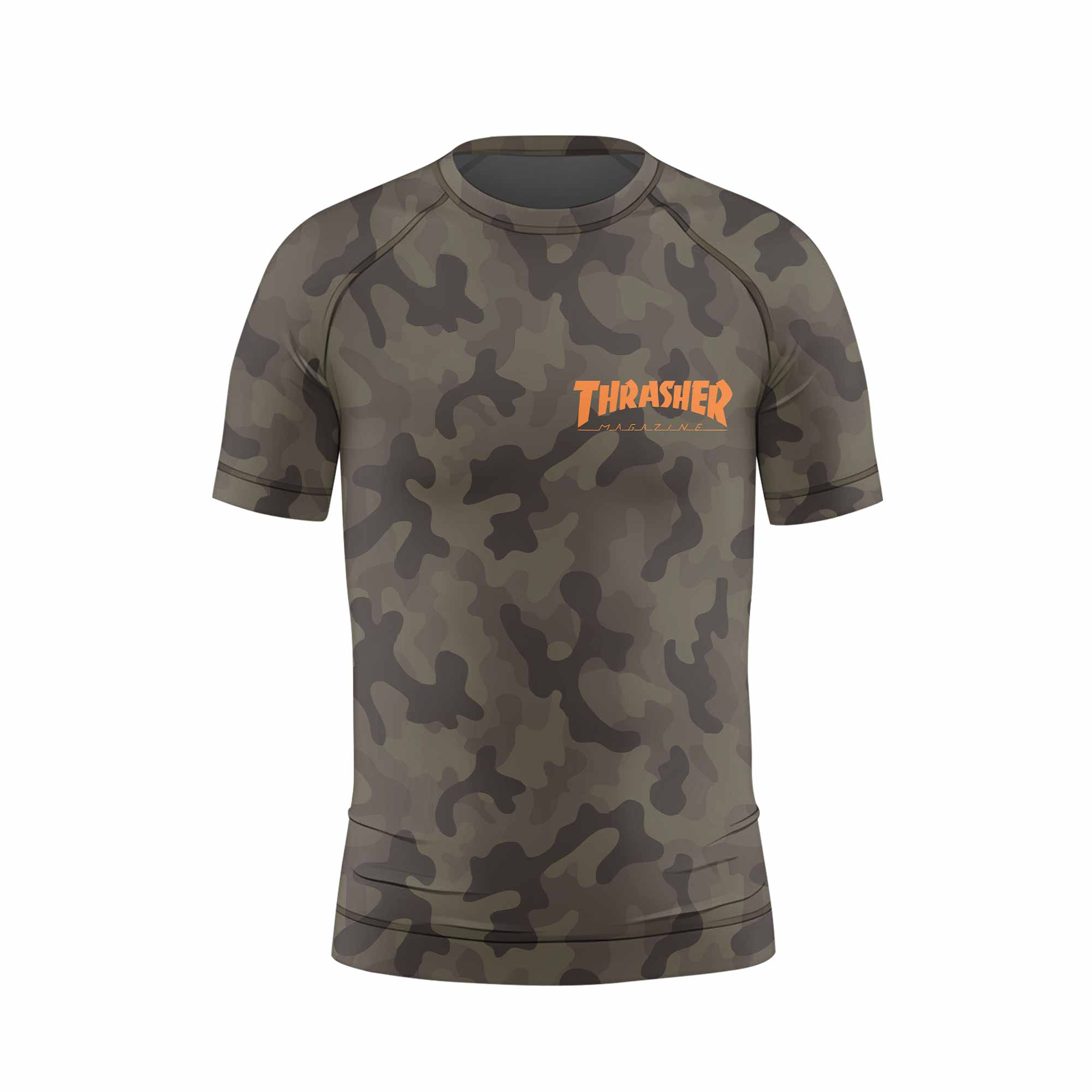 Thrasher Camo Kids Rash Guard