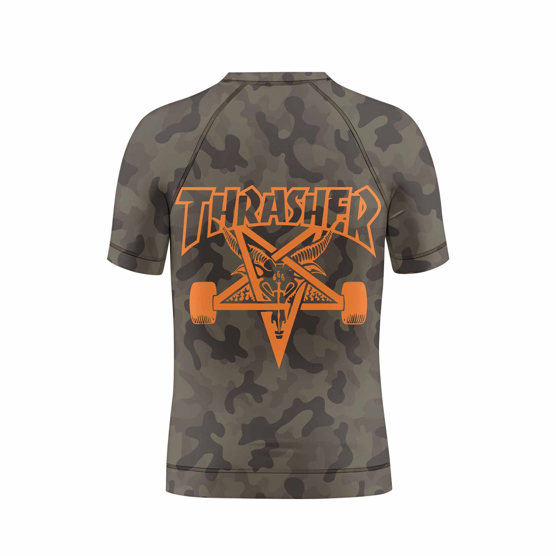 Thrasher Camo Kids Rash Guard