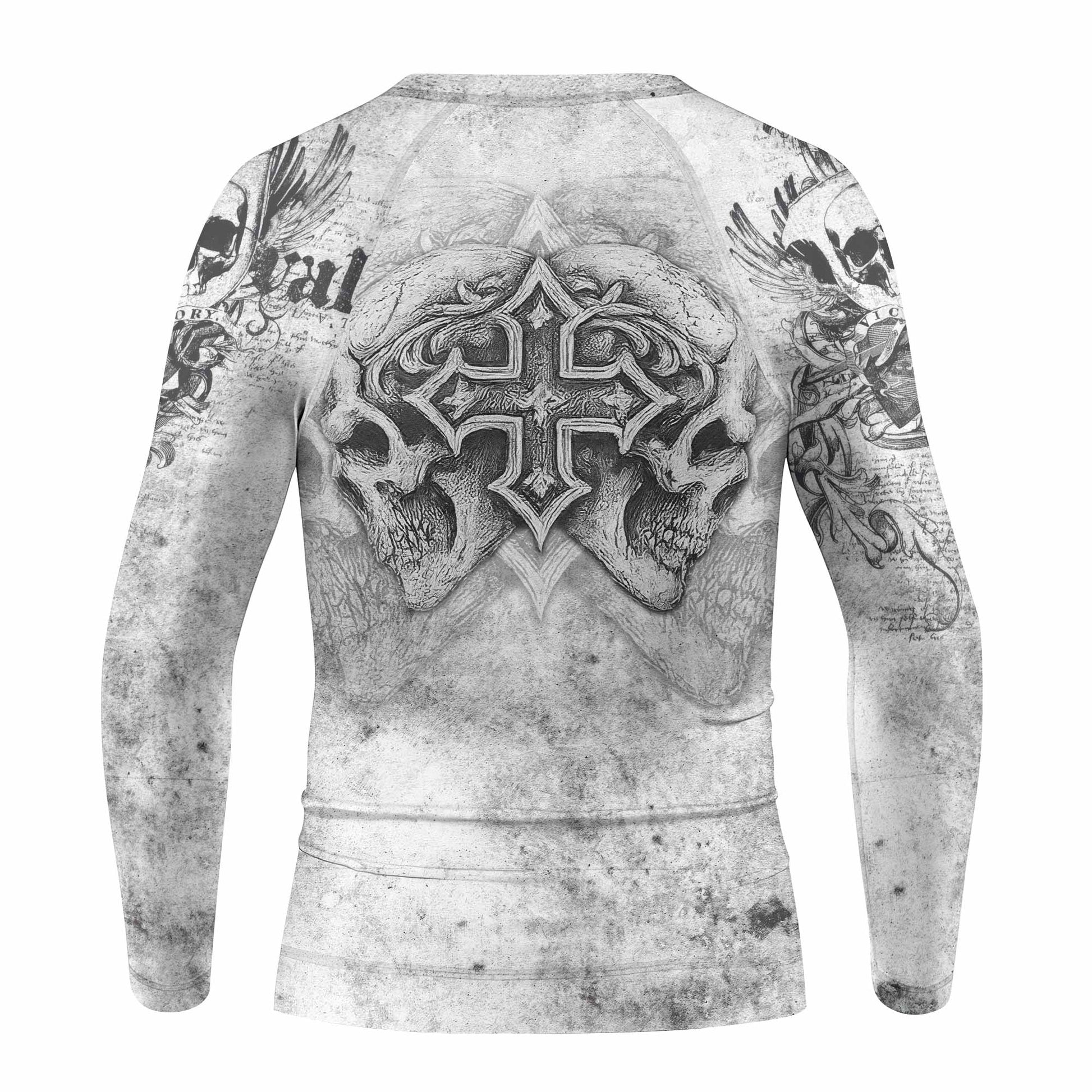 Afflicted Cross Kids Rash Guard