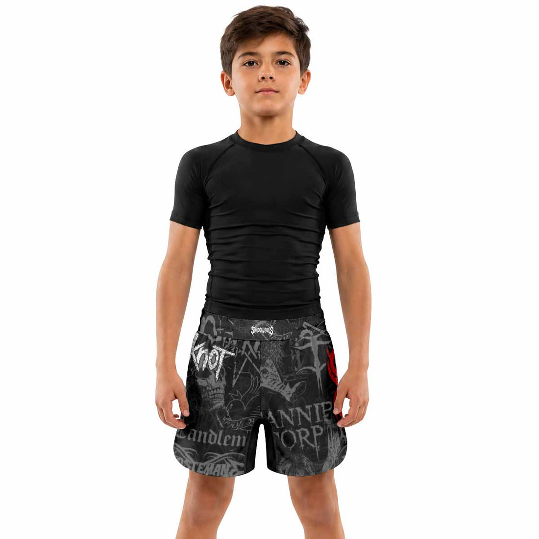 Slipknot Riot Kids Grappling Shorts - lifestyle