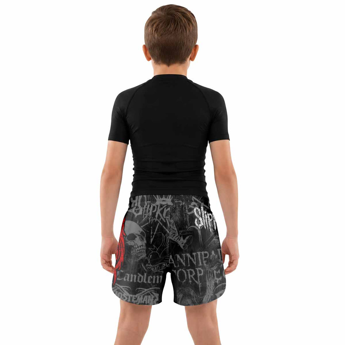 Slipknot Riot Kids Grappling Shorts - lifestyle
