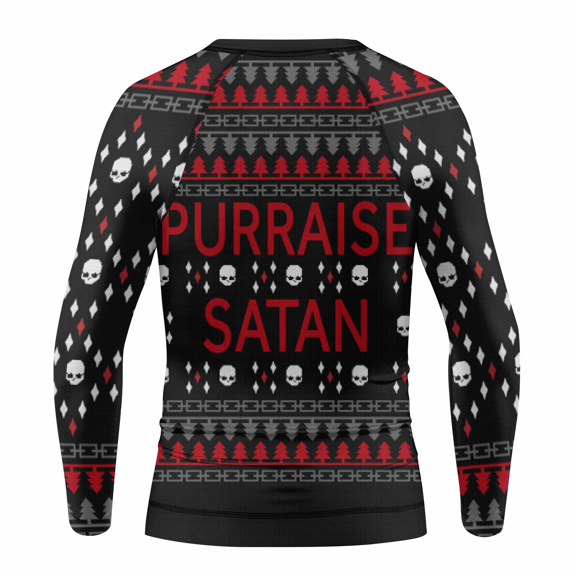 Purraise Satan Kids Rash Guard