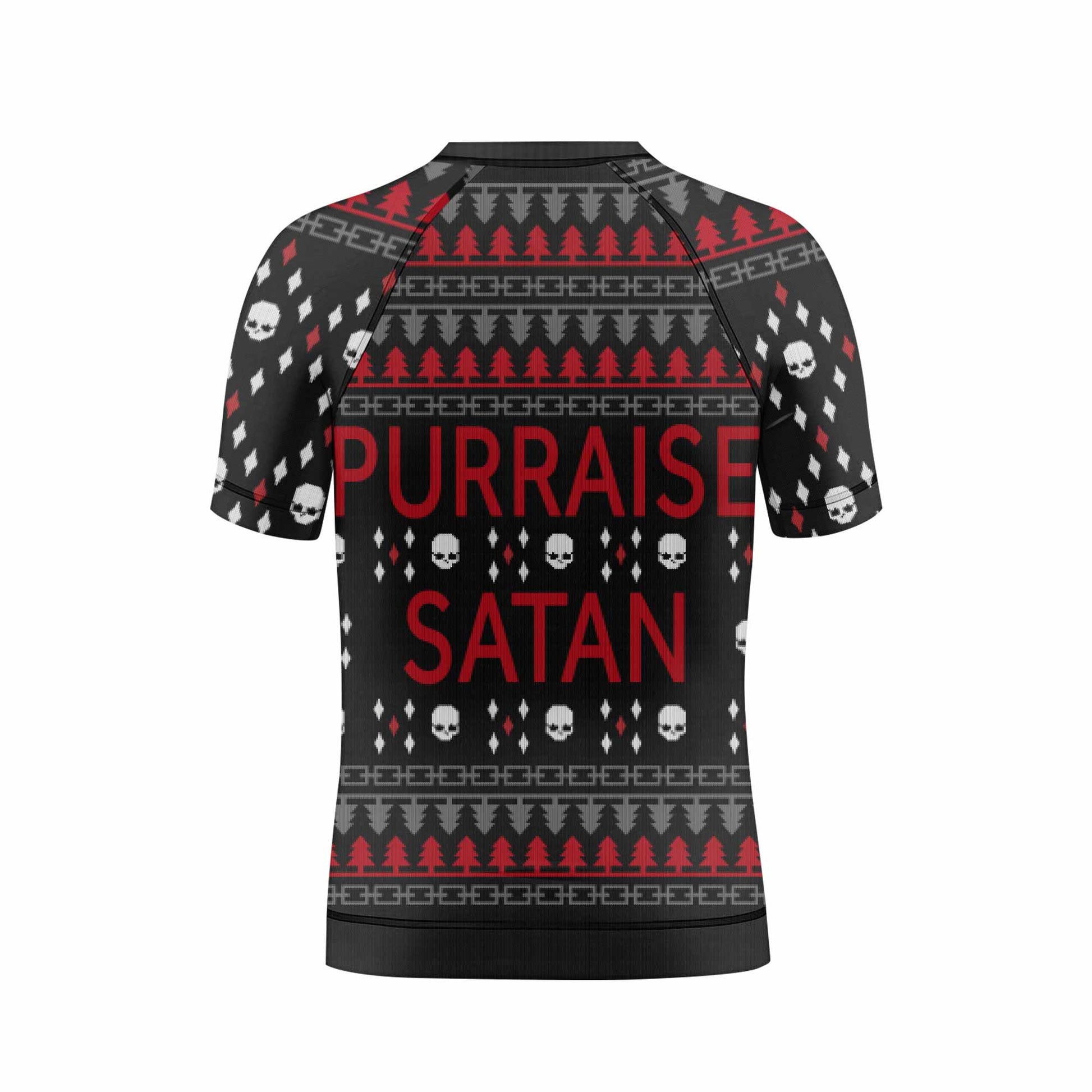 Purraise Satan Kids Rash Guard