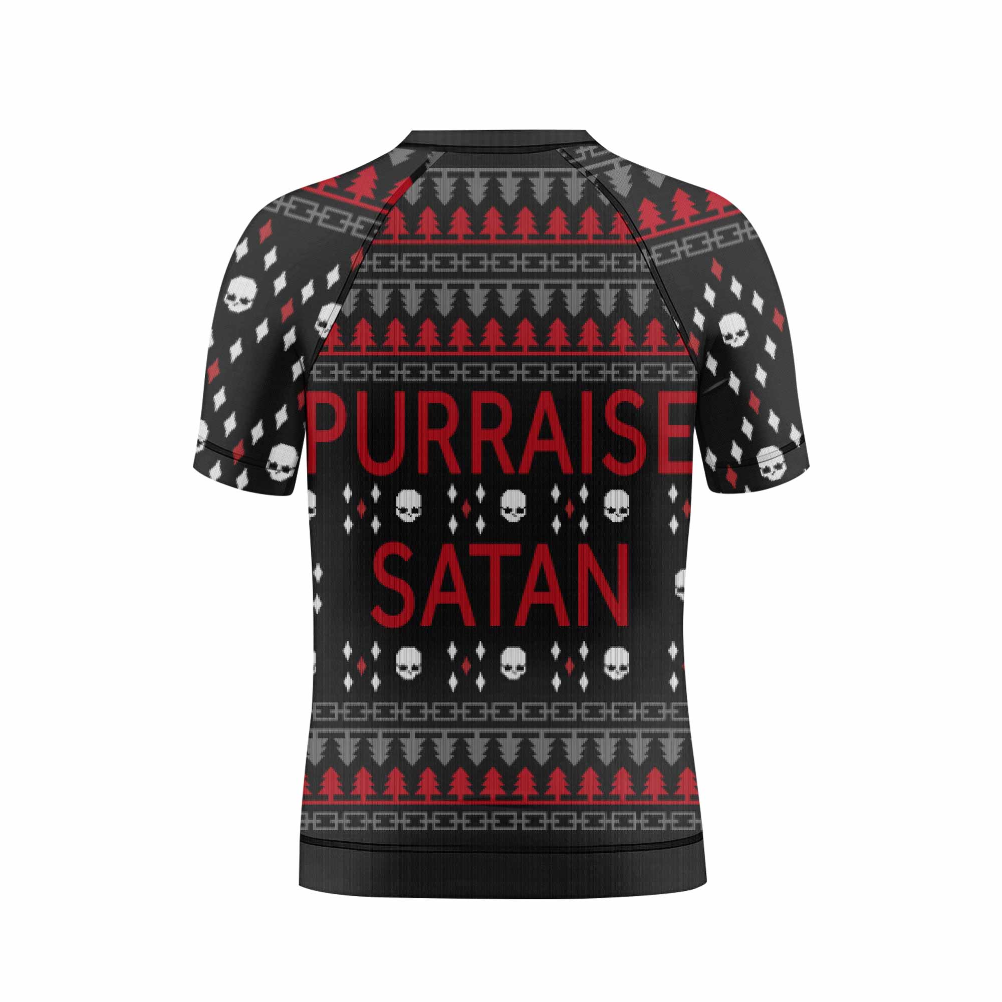 Purraise Satan Kids Rash Guard