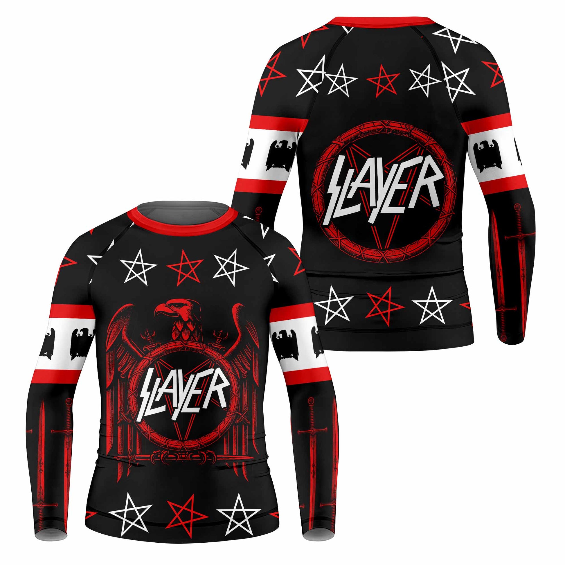 Slayer Red Eagle Kids Rash Guard