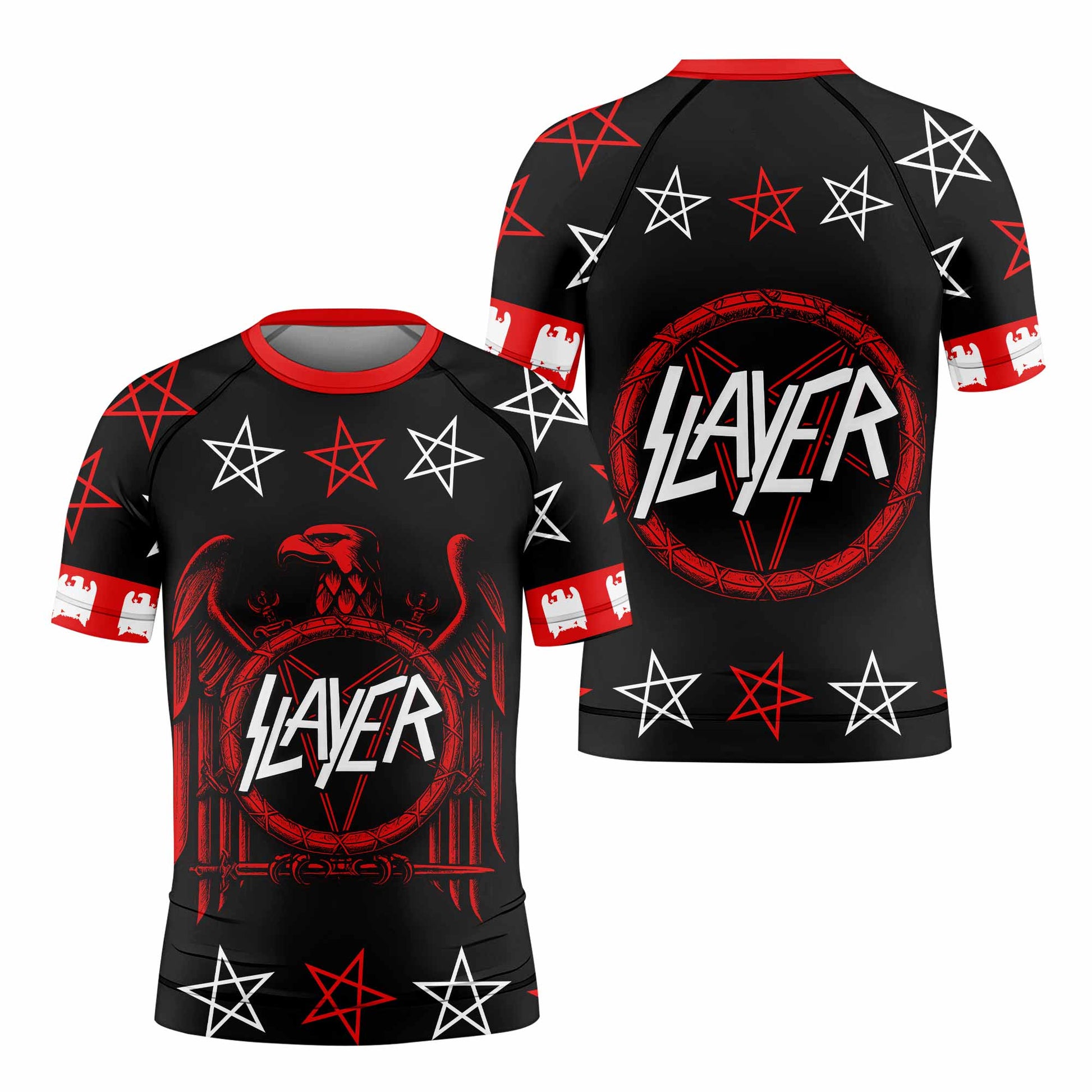 Slayer Red Eagle Kids Rash Guard