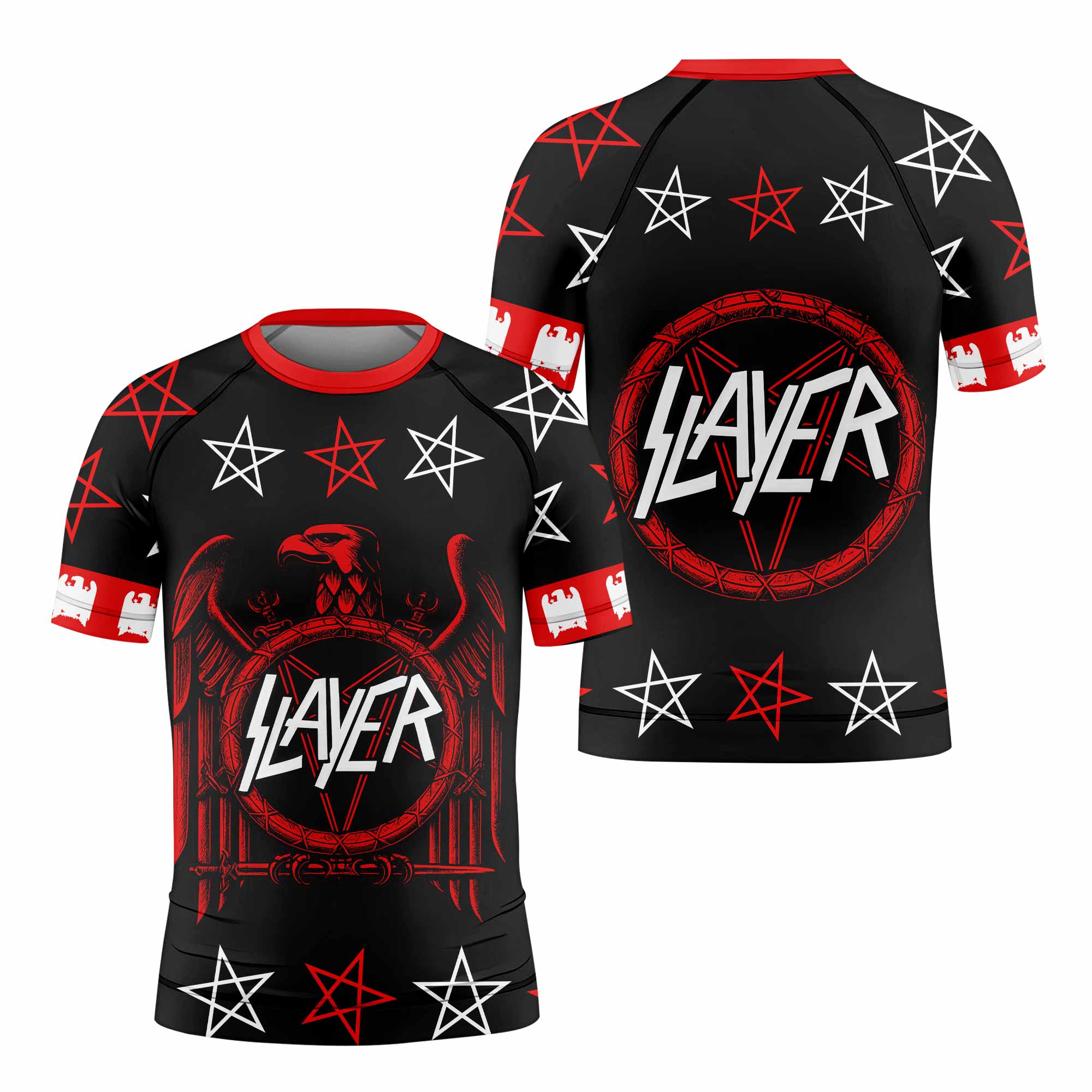 Slayer Red Eagle Kids Rash Guard