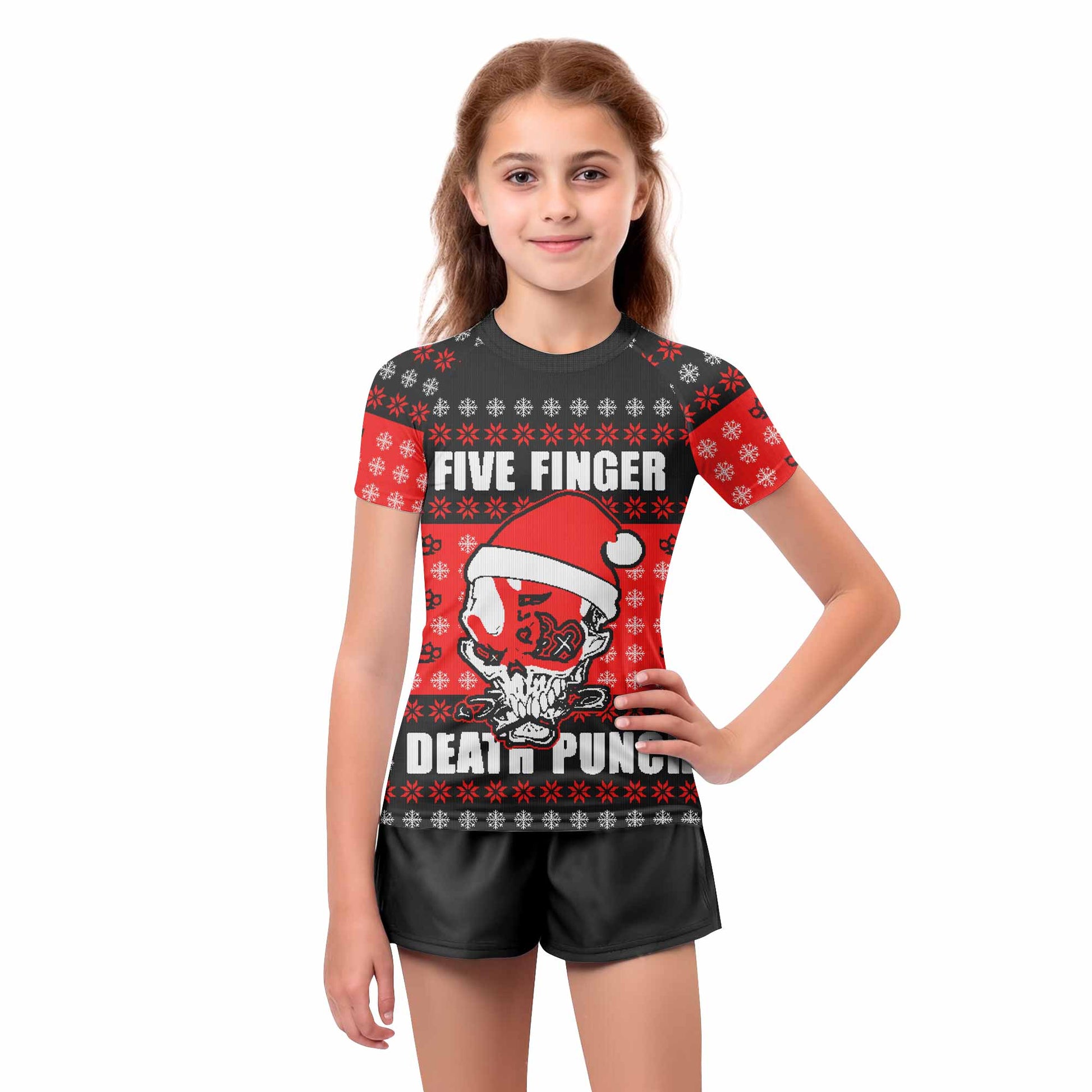 Five Finger Death Punch Ugly Kids Rash Guard