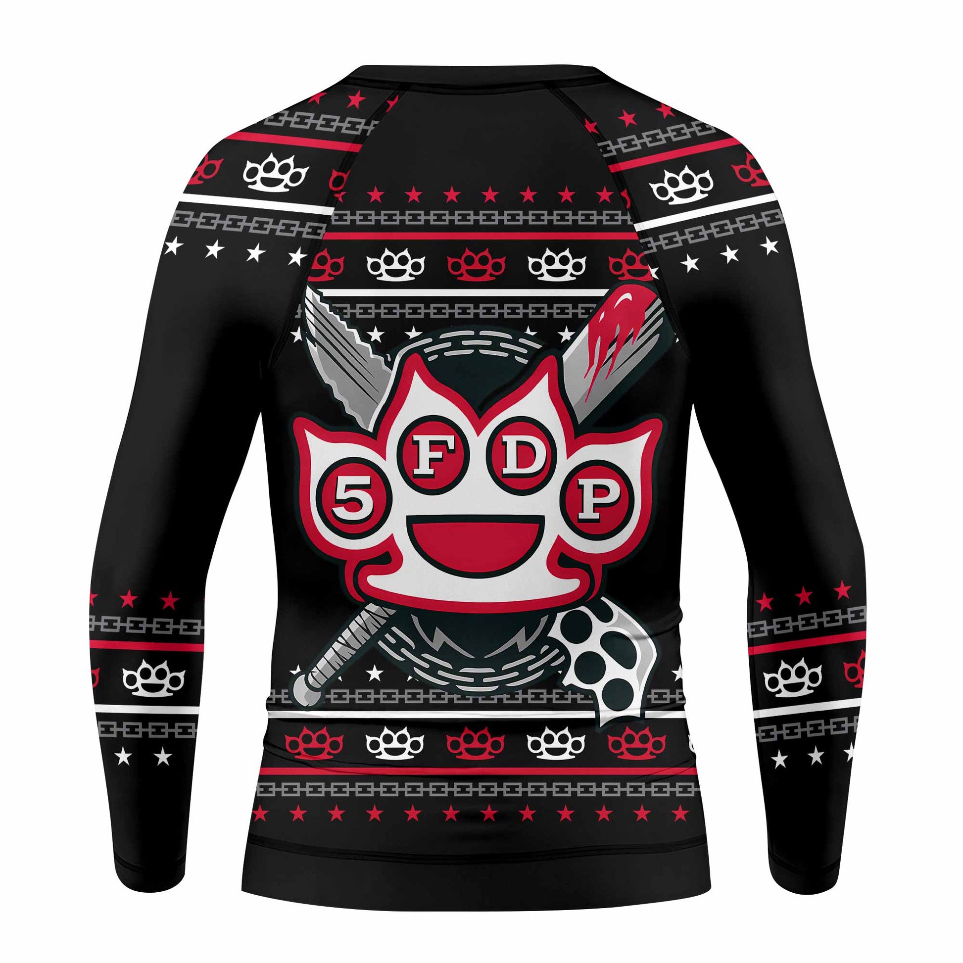 Five Finger Death Punch Christmas Kids Rash Guard